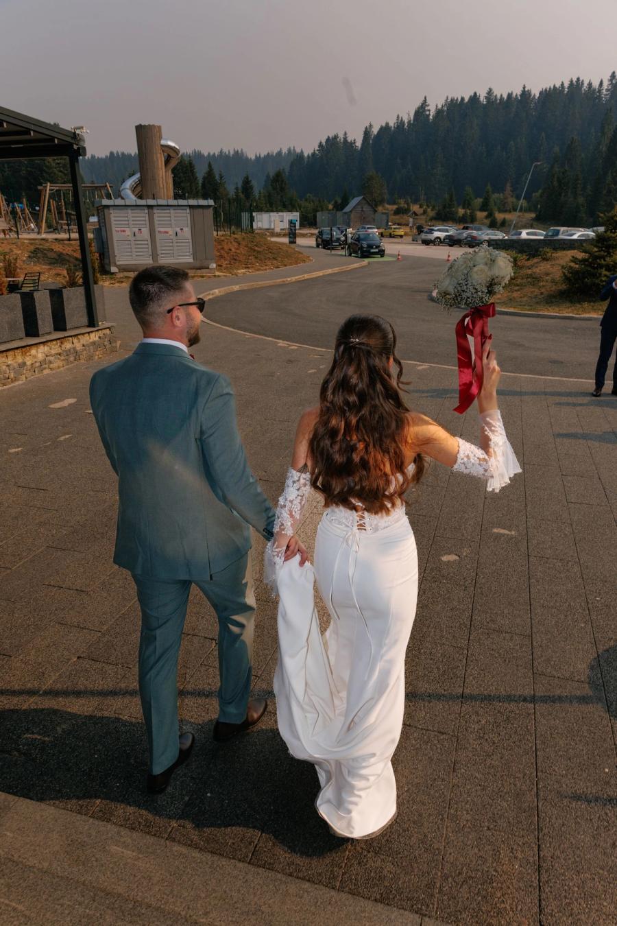 Emina & Damir, wedding day, Sarajevo