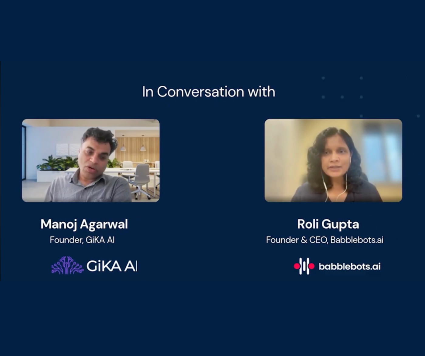 In conversation with Manoj Agarwal