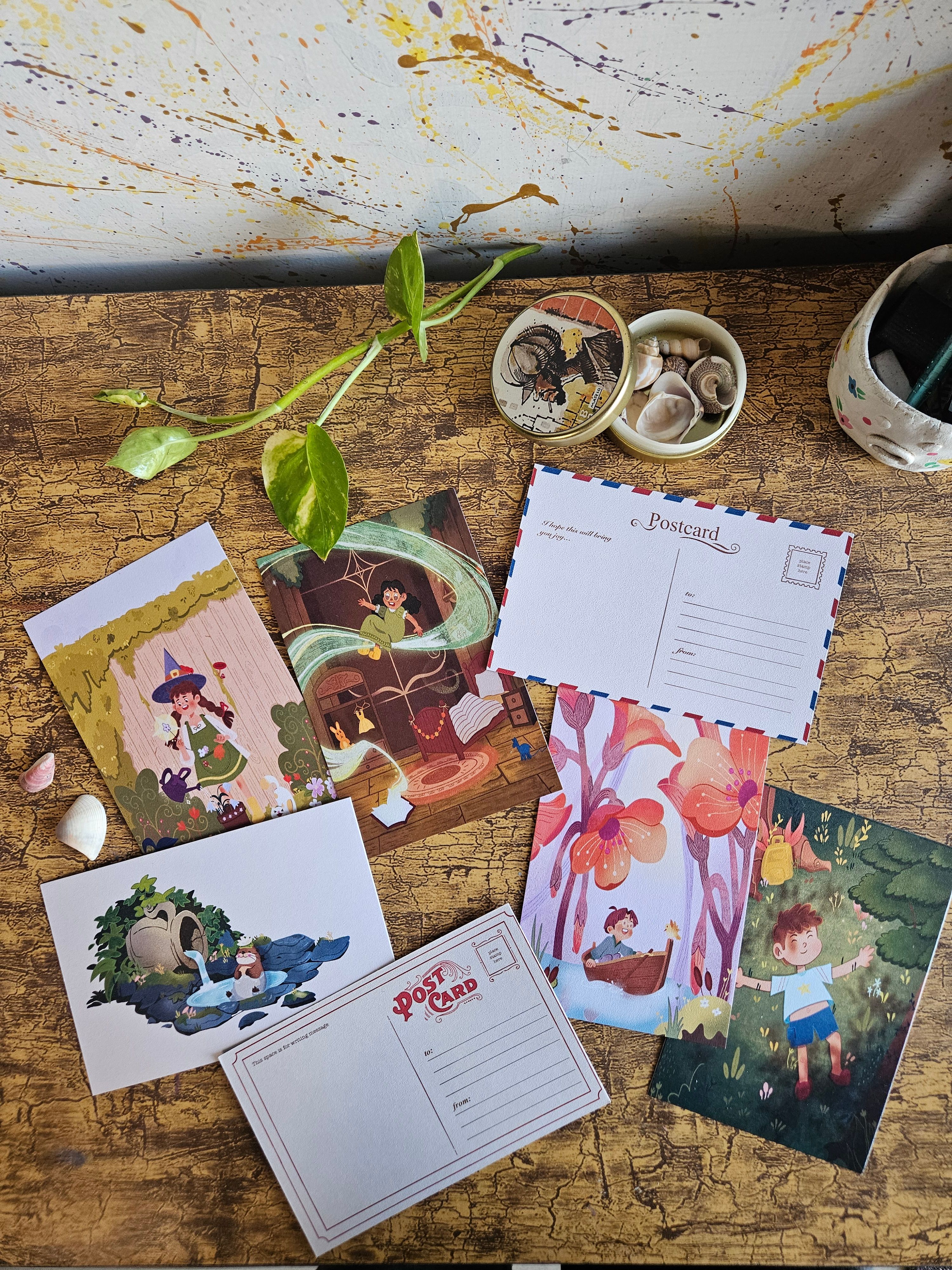 Forgotten Joy Postcards 