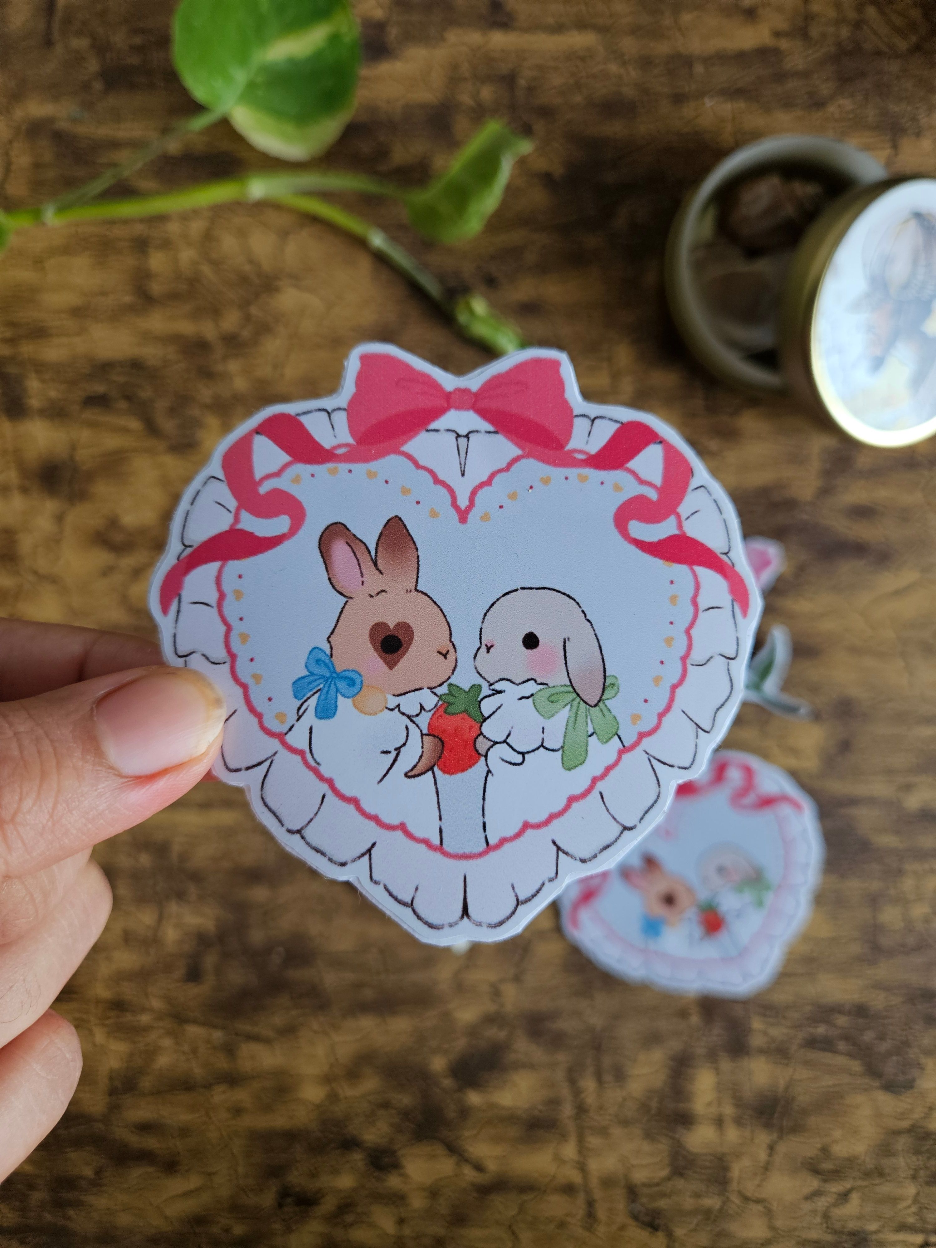 Strawberry Promise Stickers