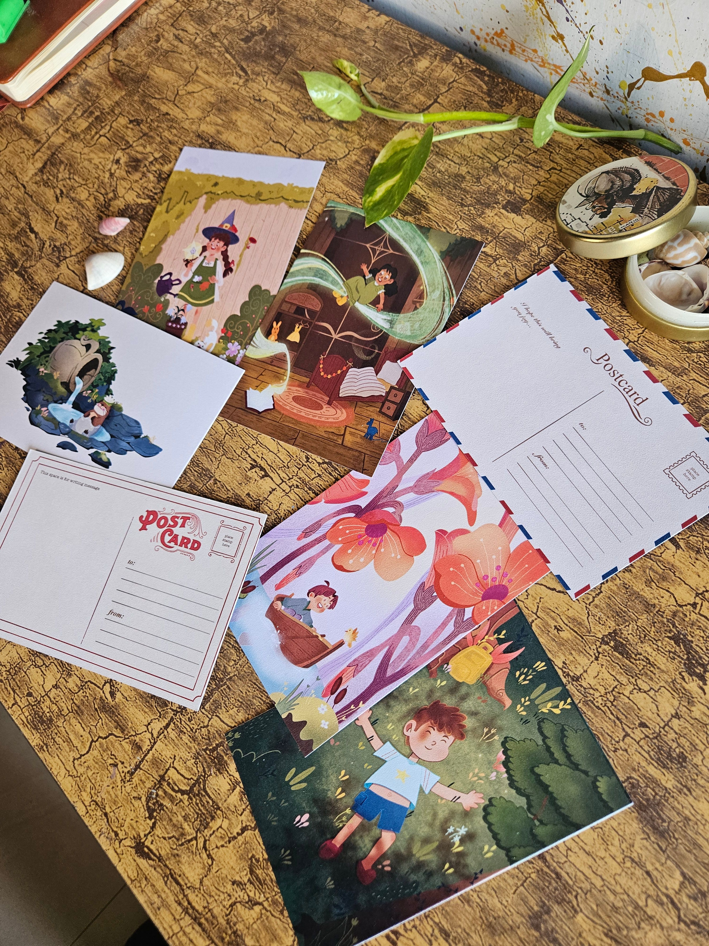 Forgotten Joy Postcard Set - View 2
