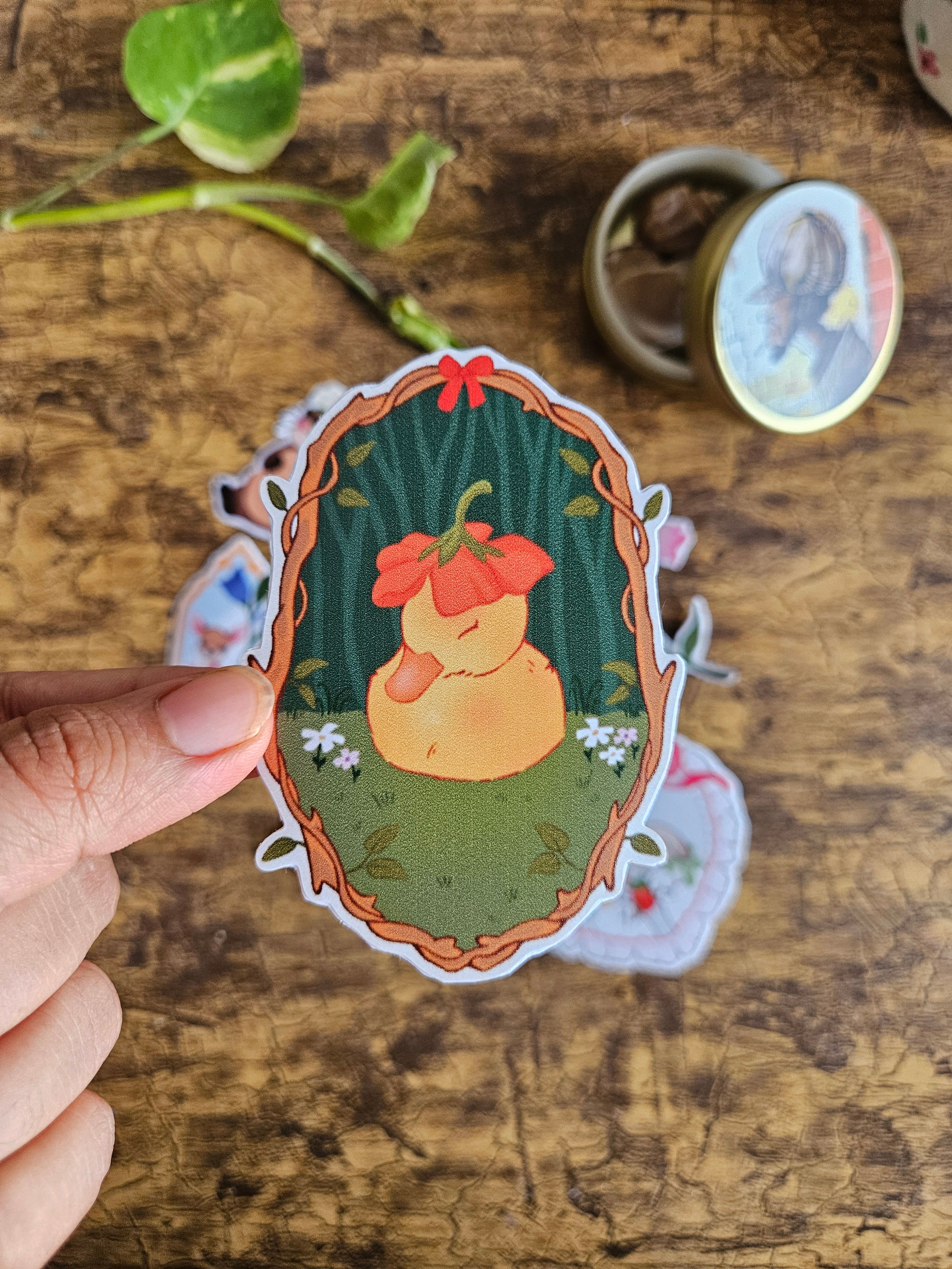 Dreamy Duck Stickers