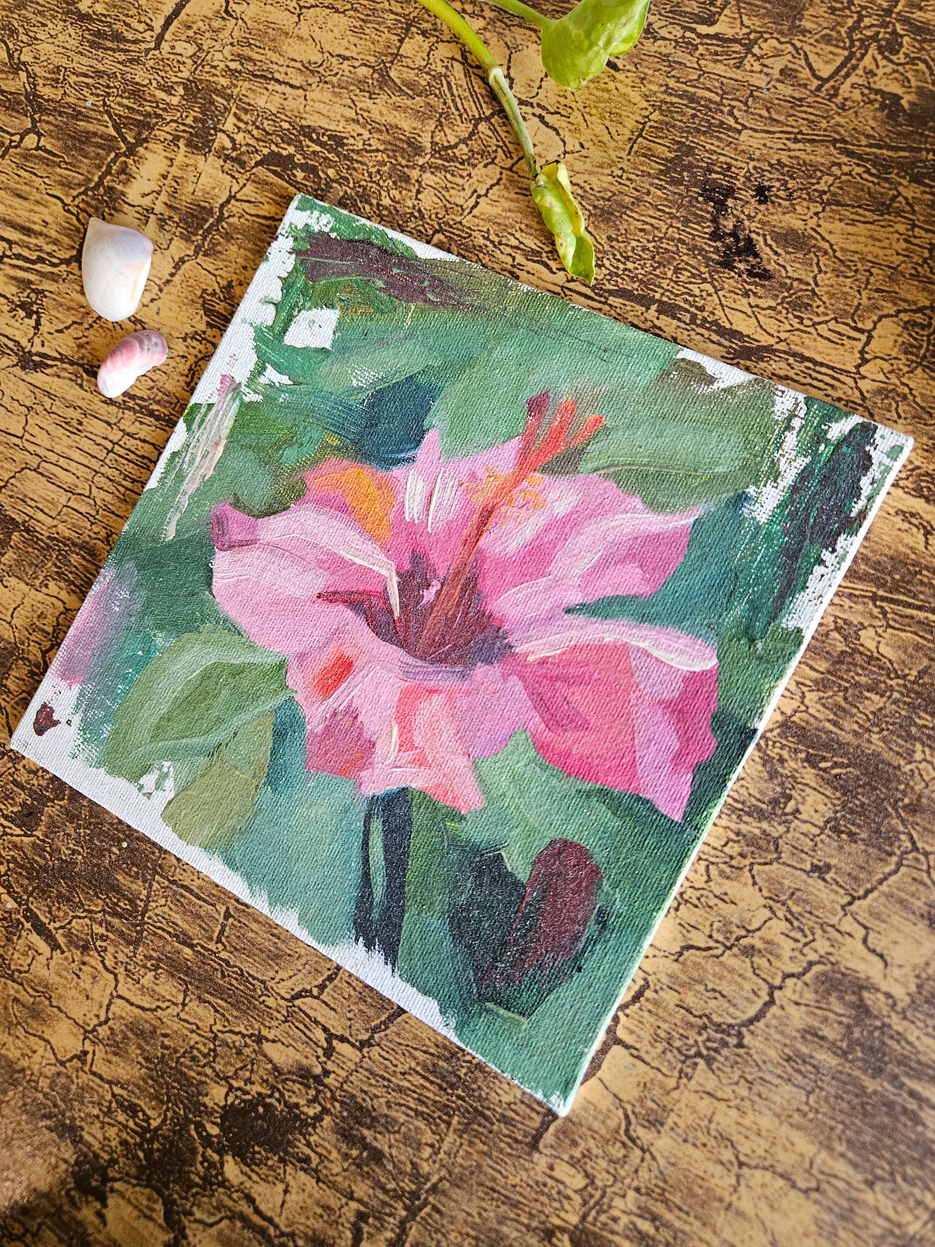 Beautiful Flower Painting - View 2
