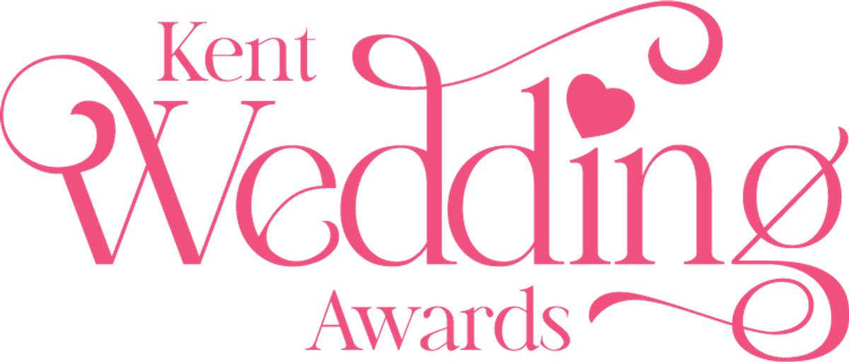 Kent Wedding Awards logo in pink script