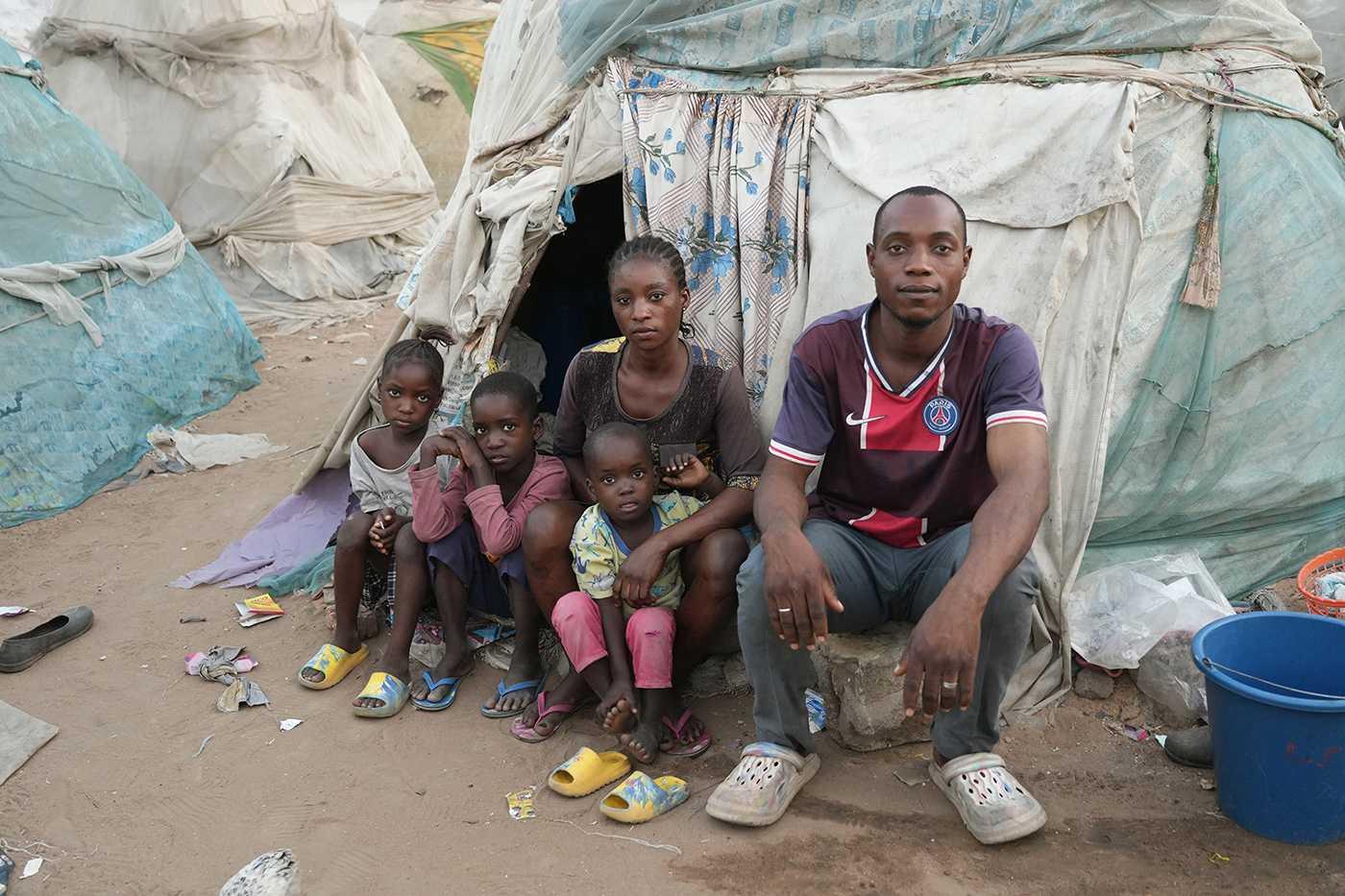The horror of persecution and being driven away to live in a makeshift tent city in Nigeria