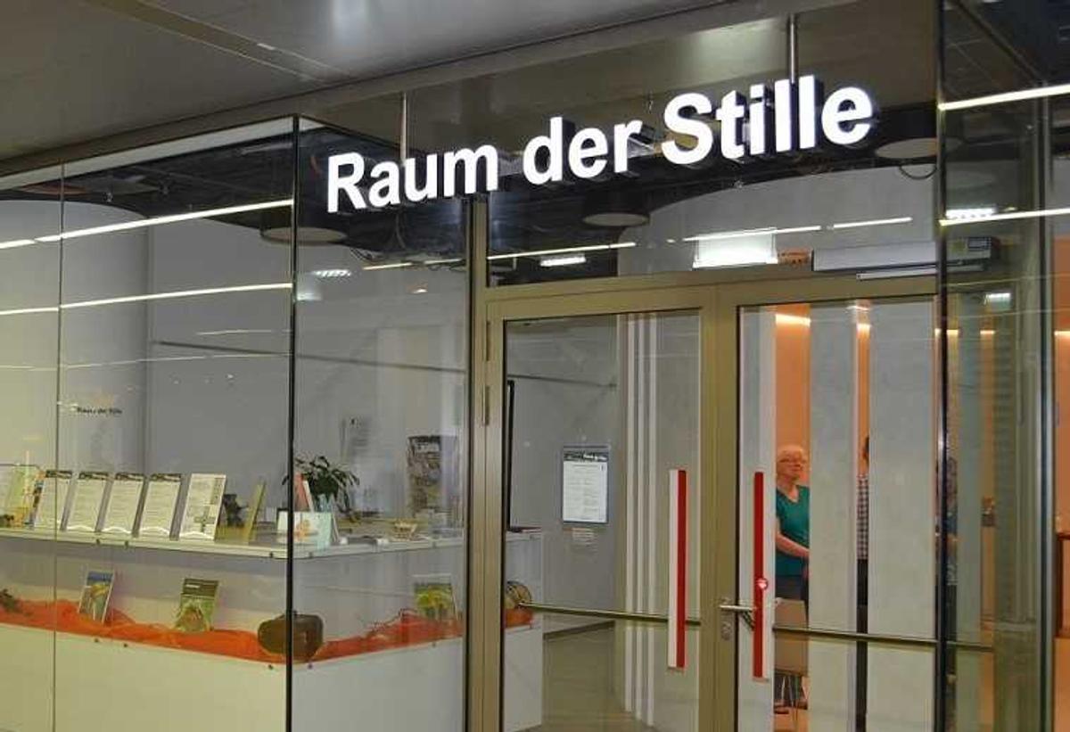 Gebet am Hauptbahnhof