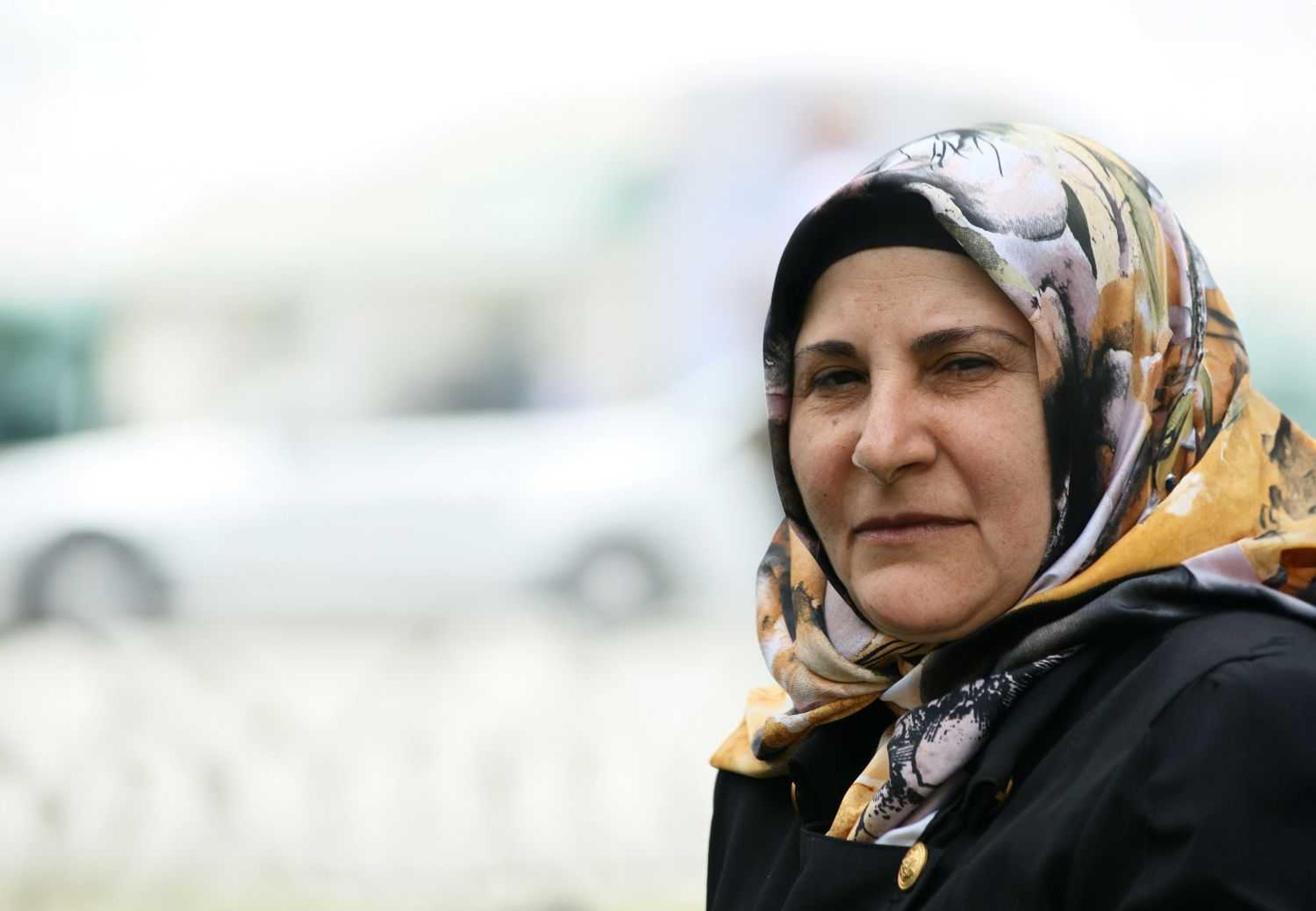Portrait of Muslim woman in Turkey