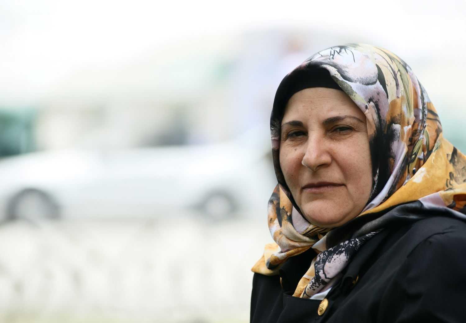 Portrait of Muslim woman in Turkey