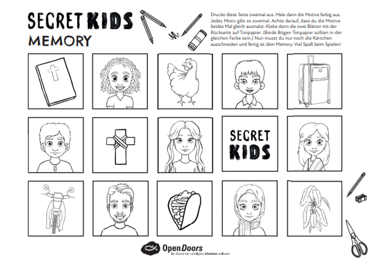 Secret Kids Memory