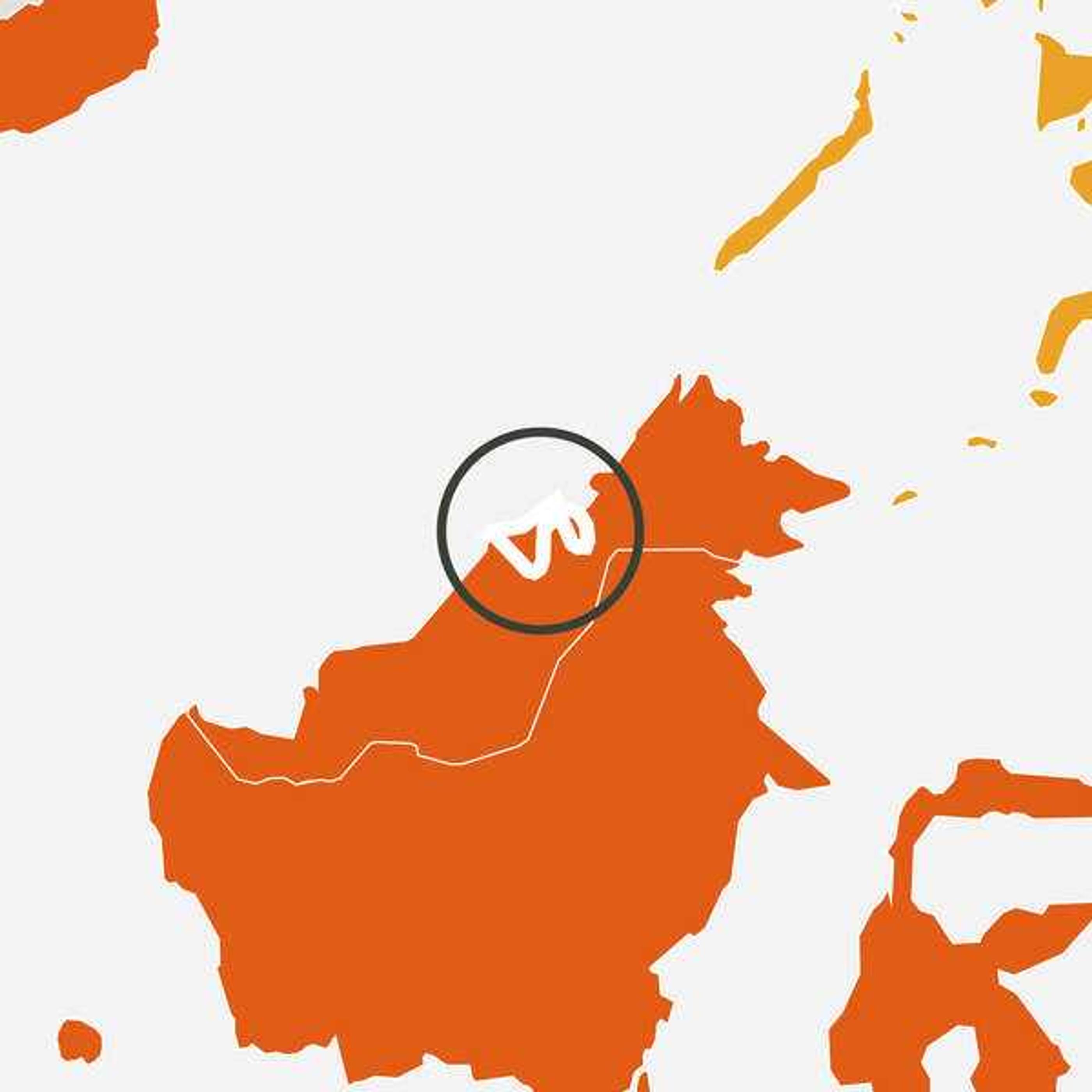 Brunei Map