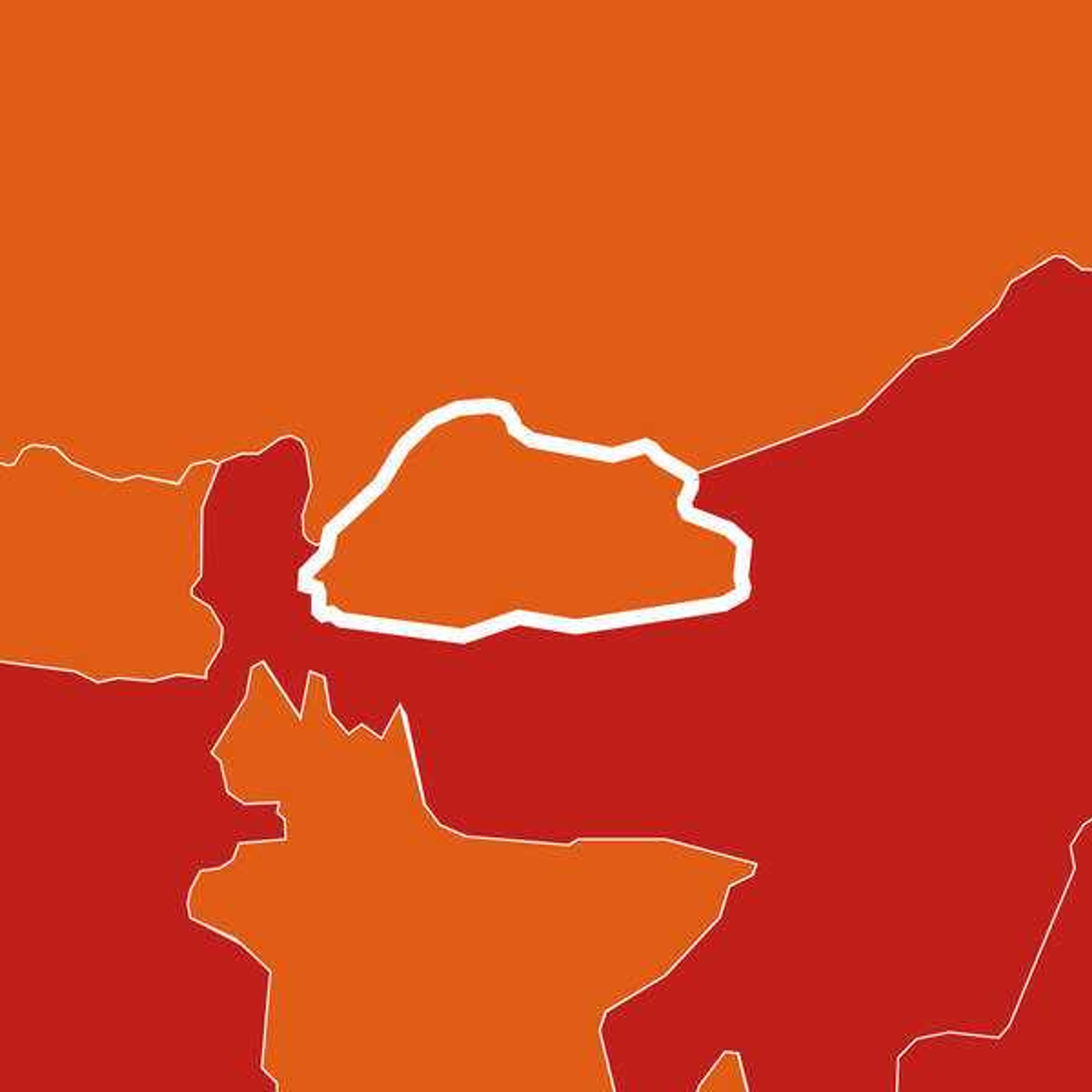 Bhutan Map