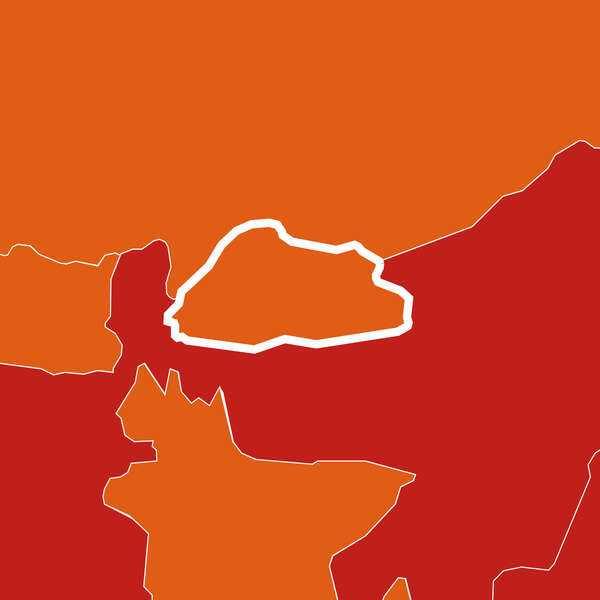 Bhutan Map