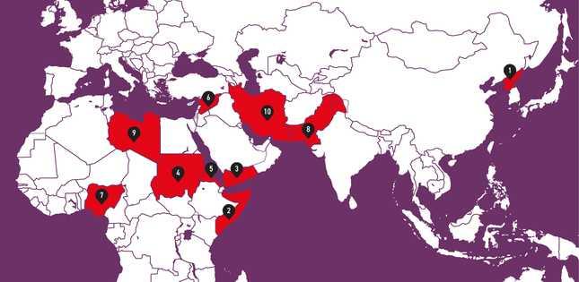 Les 10 pays les plus dangereux pour les chrétiens selon l’Index 2026