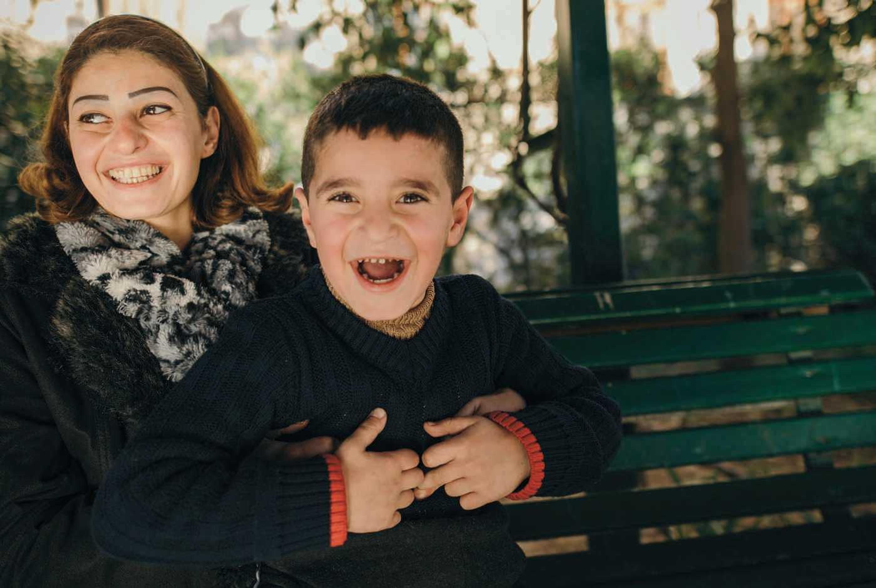 Can you be family to Jina and Abraham this Christmas?