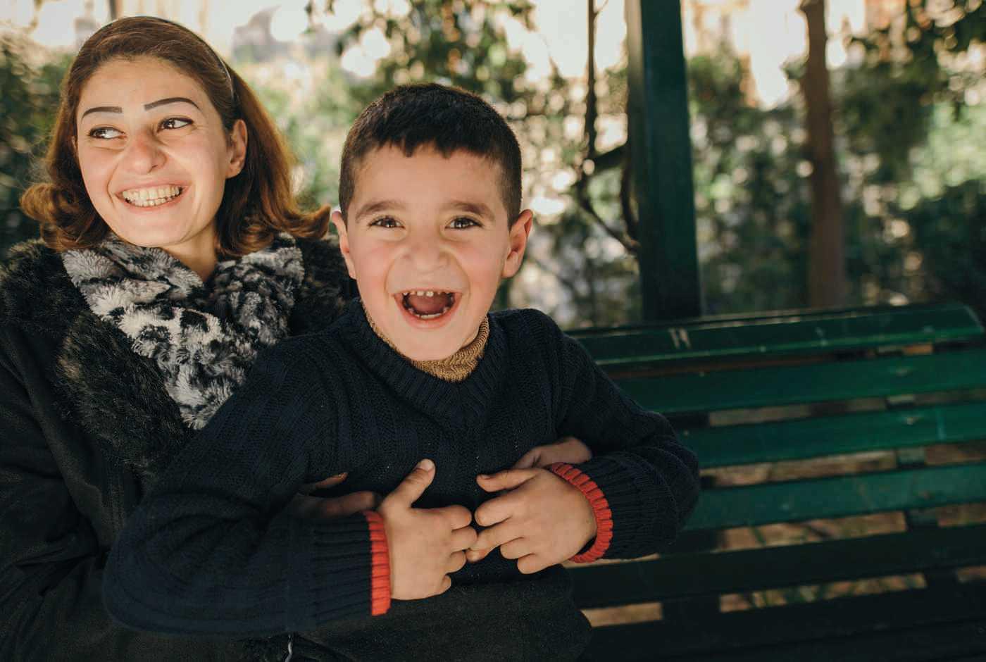 Can you be family to Jina and Abraham this Christmas?