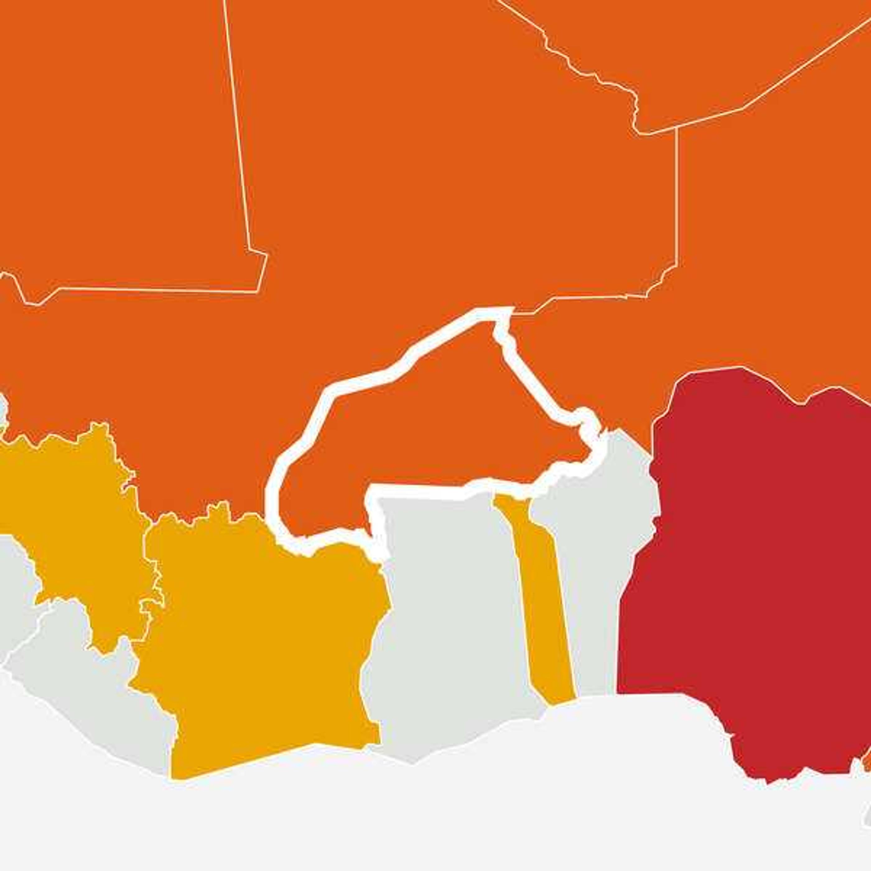 Burkina Faso Map