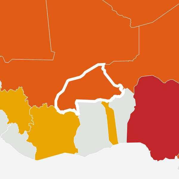 Burkina Faso Map