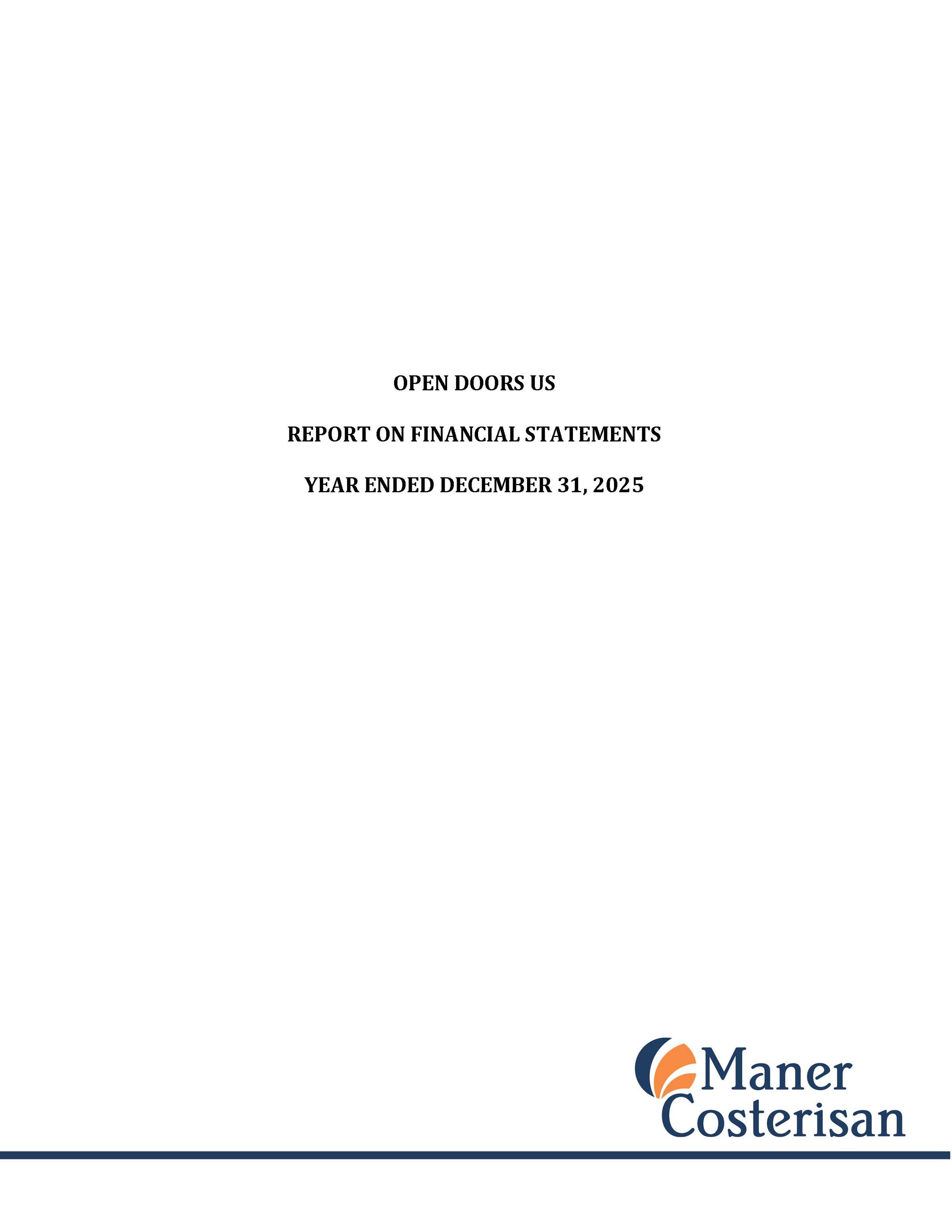 2025 audit report
