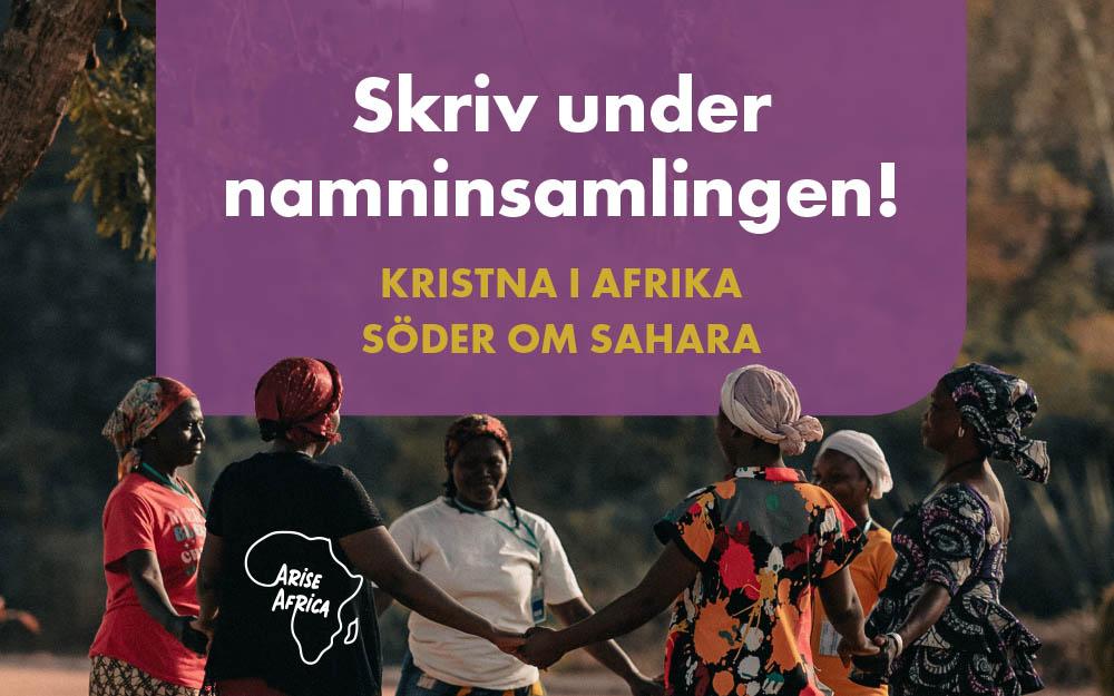 Stötta de kristna i Afrika