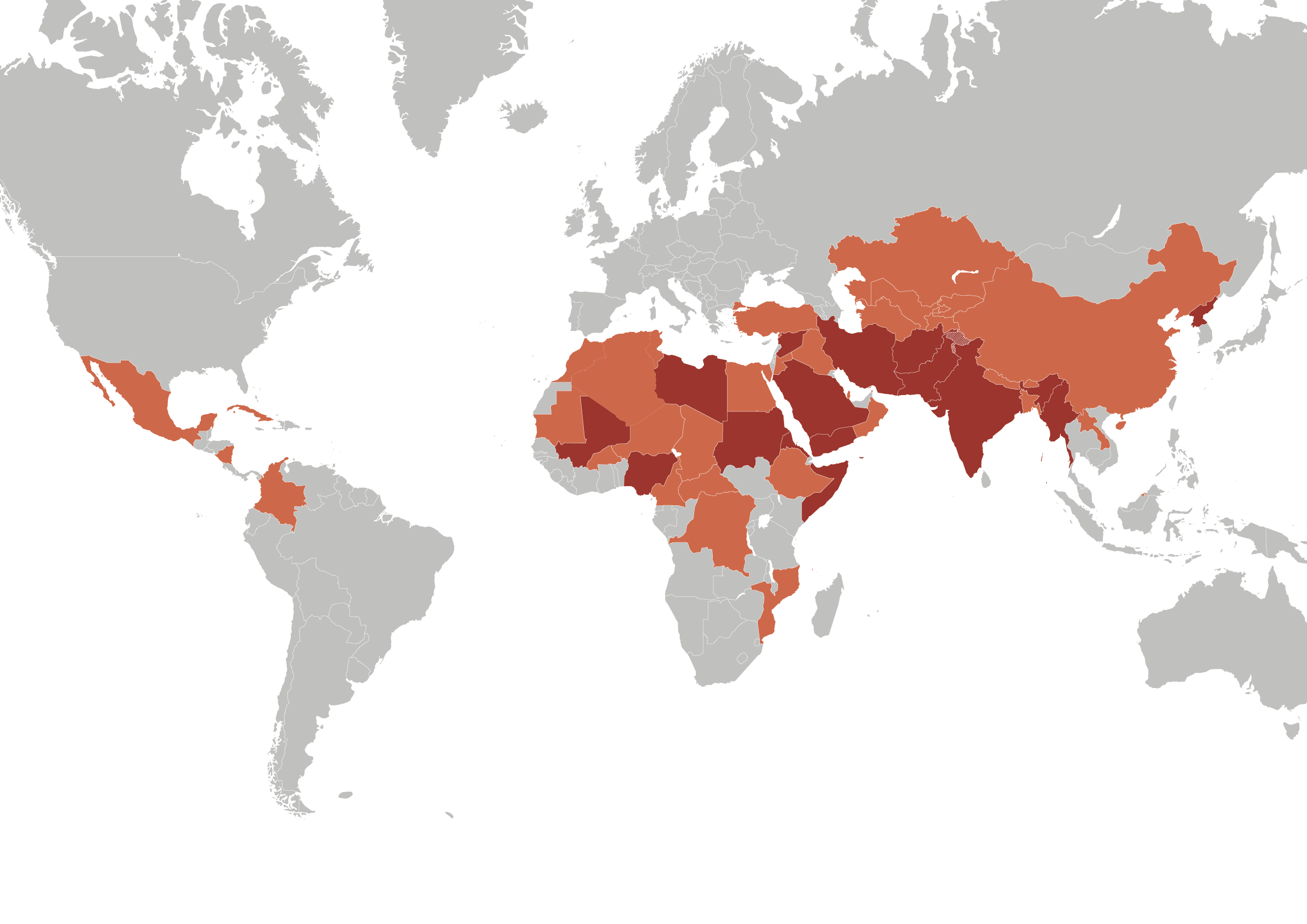 Weltverfolgungsindex 2026