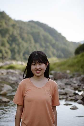 A North Korean Christian in a river