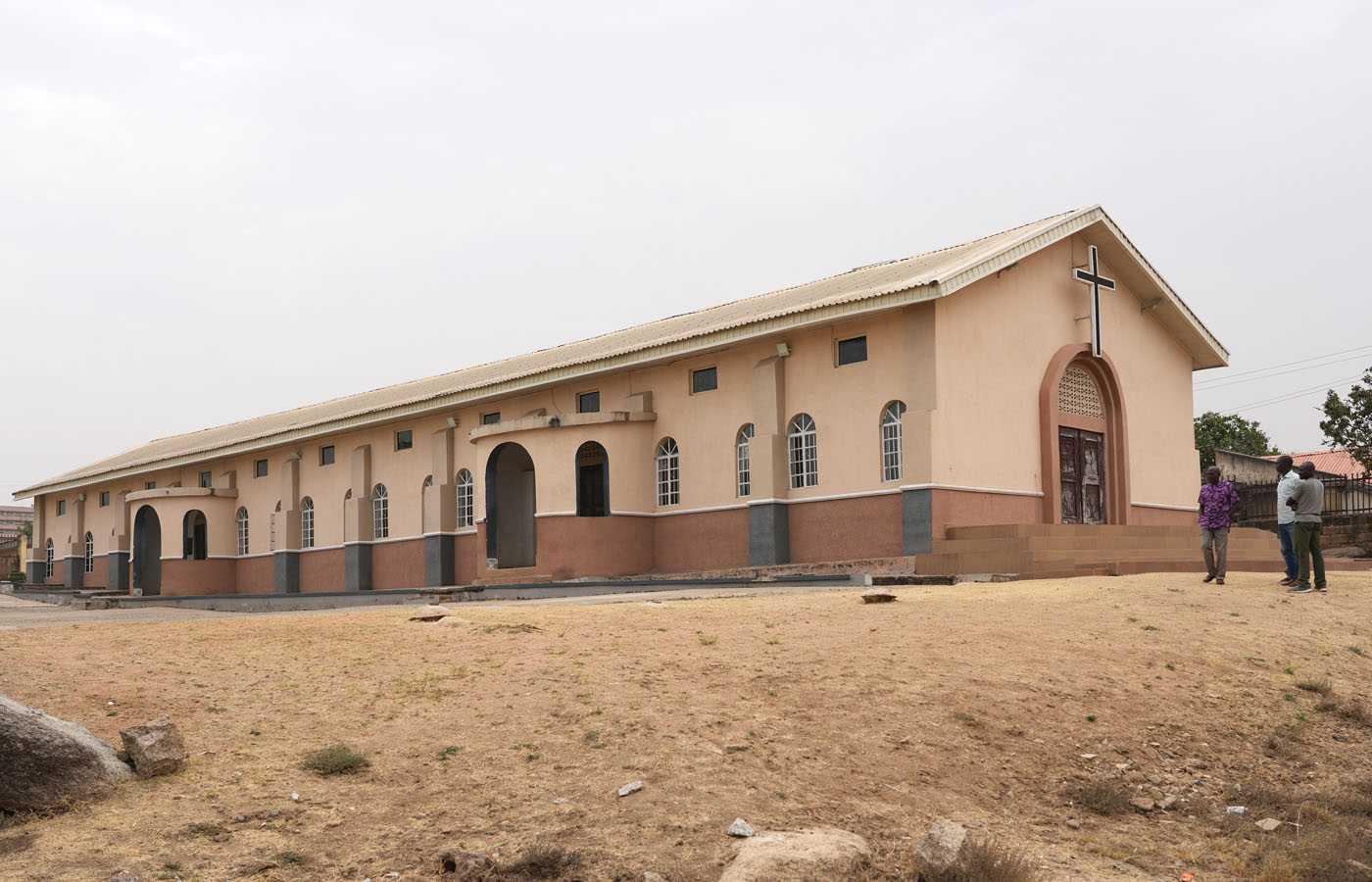 En katolsk kyrka i centrala Nigeria (arkivbild).