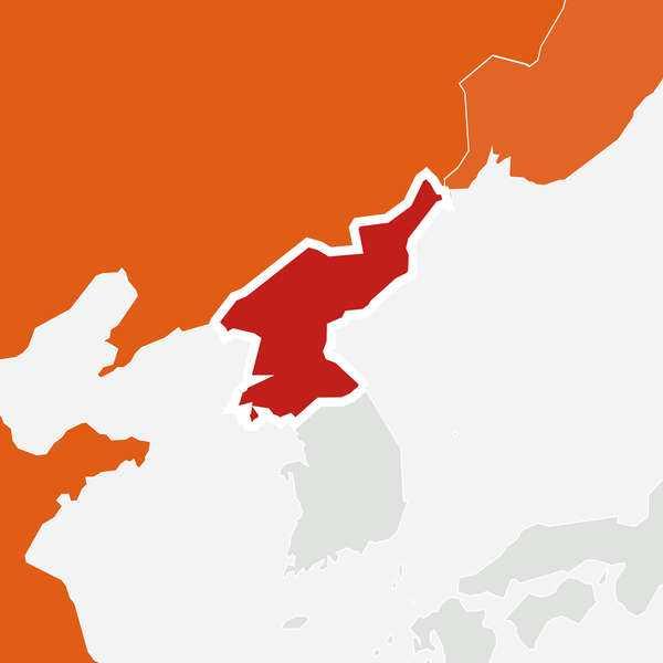 North Korea Map