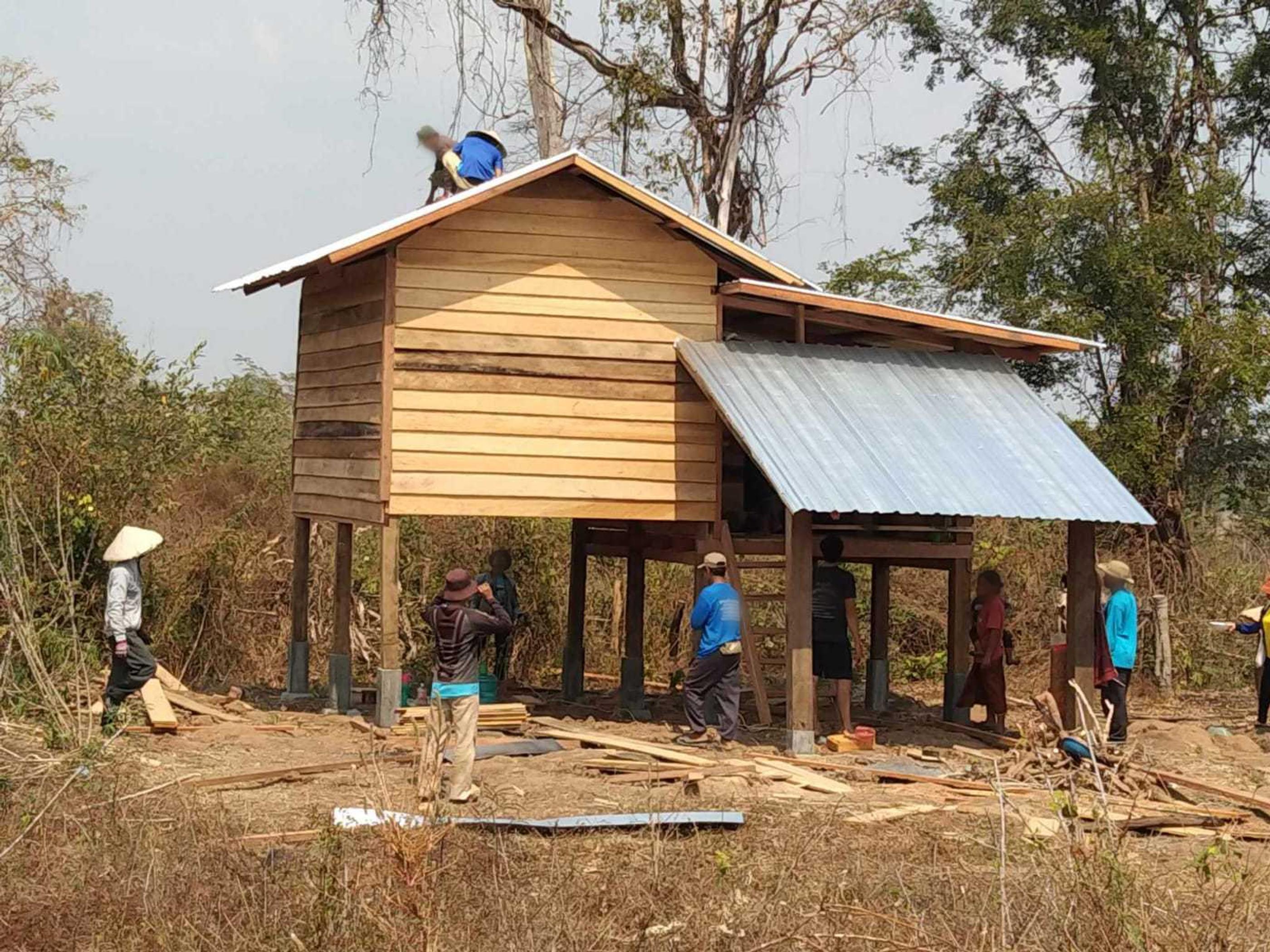 How you helped build homes in Laos