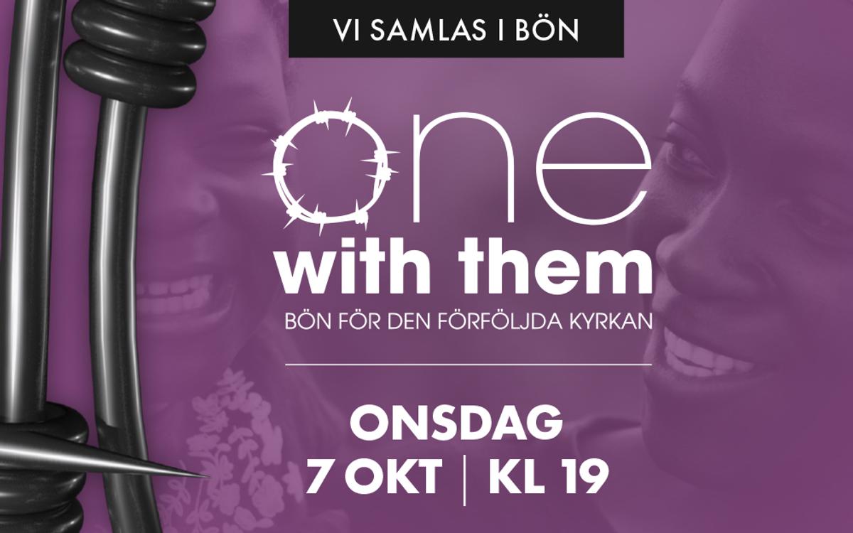 Böneprogram: One With Them - 7 okt kl 19:00