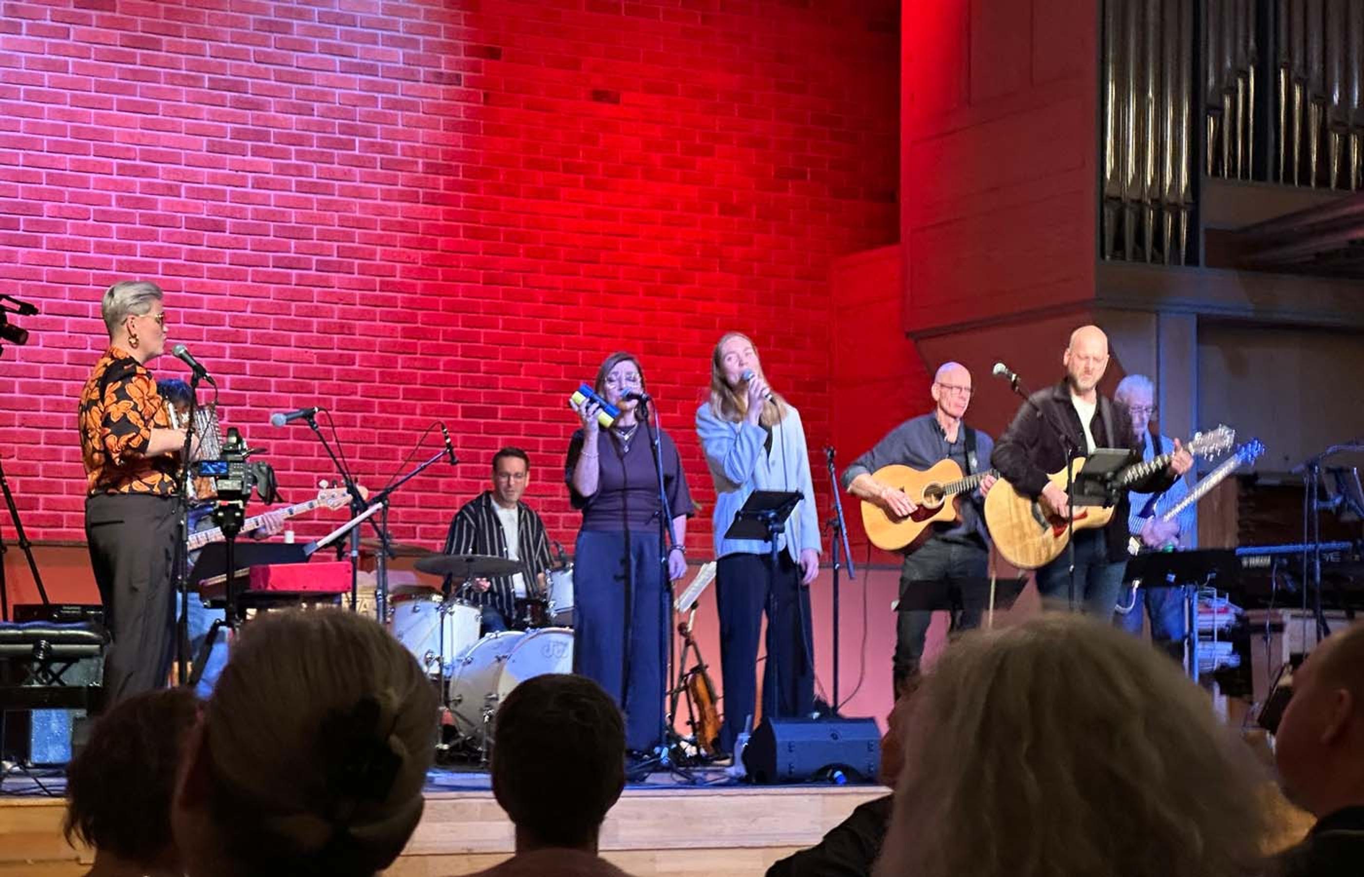Konsert i Filadelfiakyrkan i Örebro.