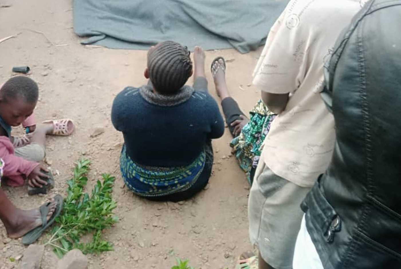 Arkivbild från ADF:s attack i Norra Kivu-provinsen i oktober 2023, då 26 människor dödades.
