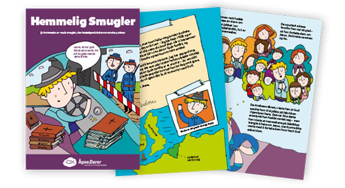 «Hemmelig Smugler» Tegneserie
