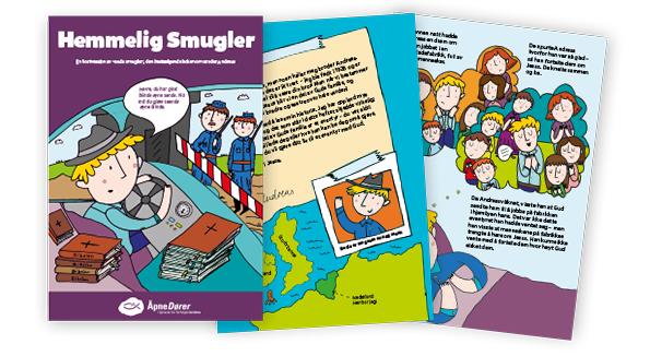 «Hemmelig Smugler» Tegneserie