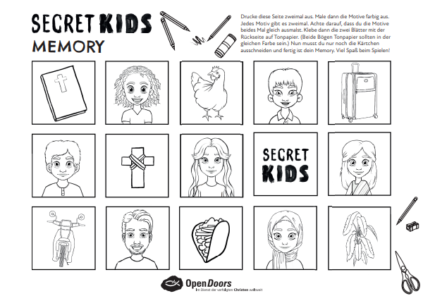 Secret Kids Memory