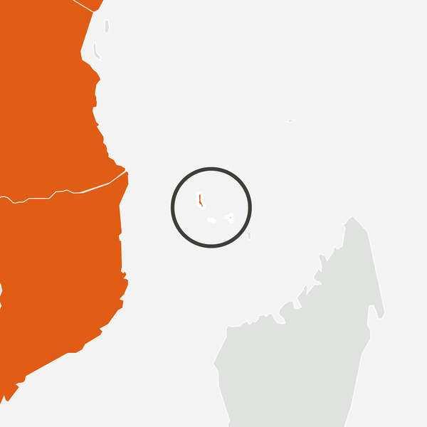 Comoros Map