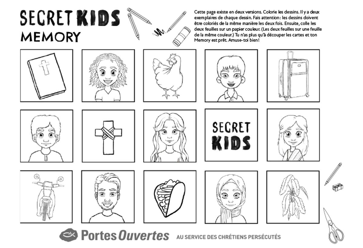 Memory Secret Kids