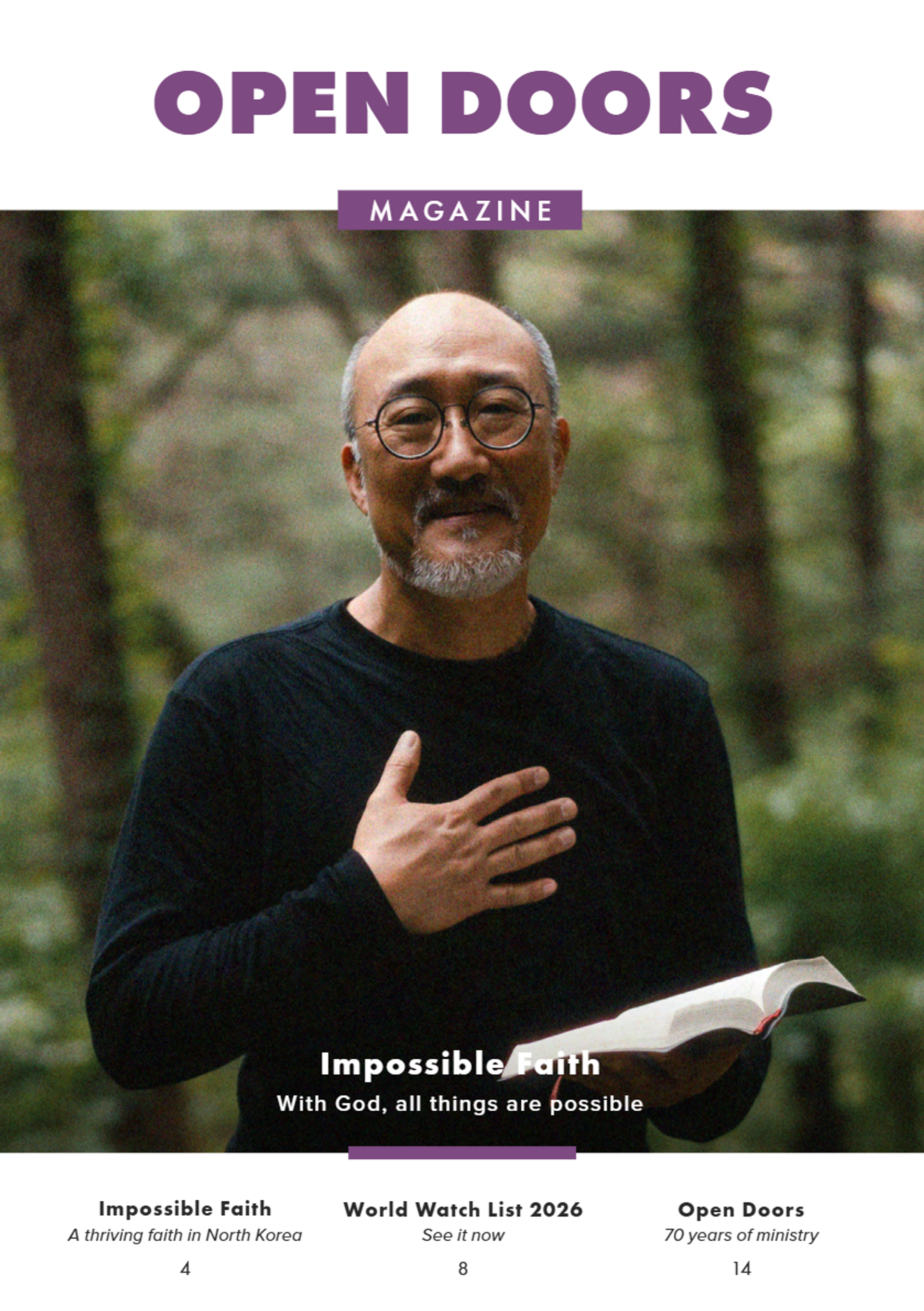 2026 | Issue 1 - Impossible Faith