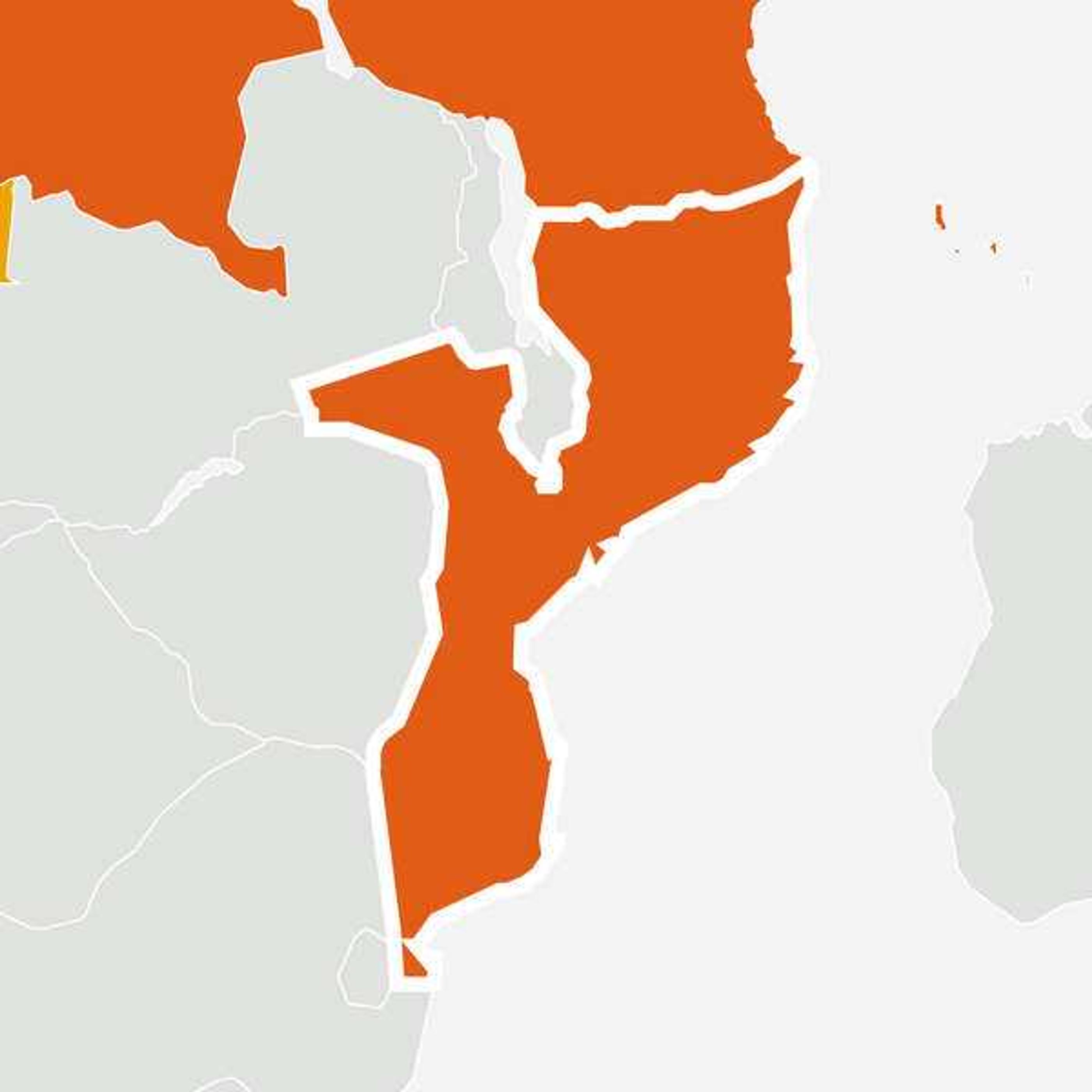 Mozambique Map