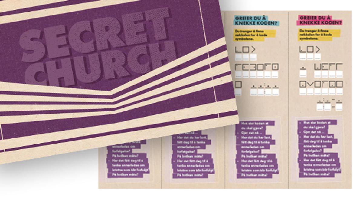 «Secret Church» Kode og Bokmerke