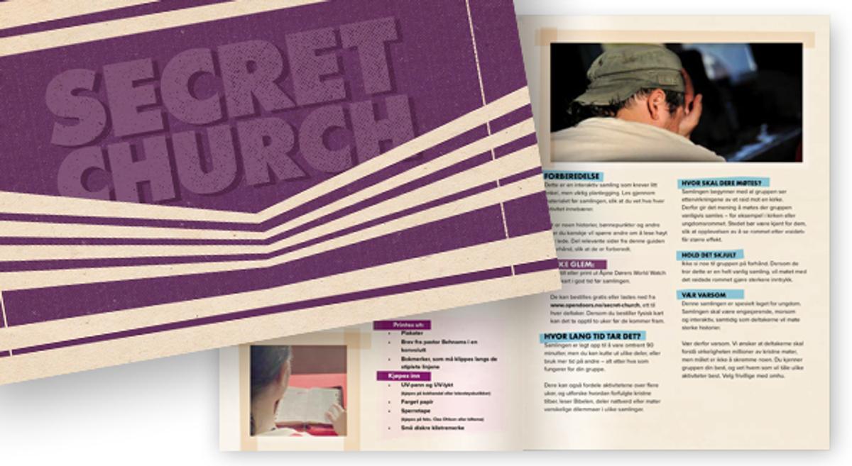 «Secret Church» Lederhefte