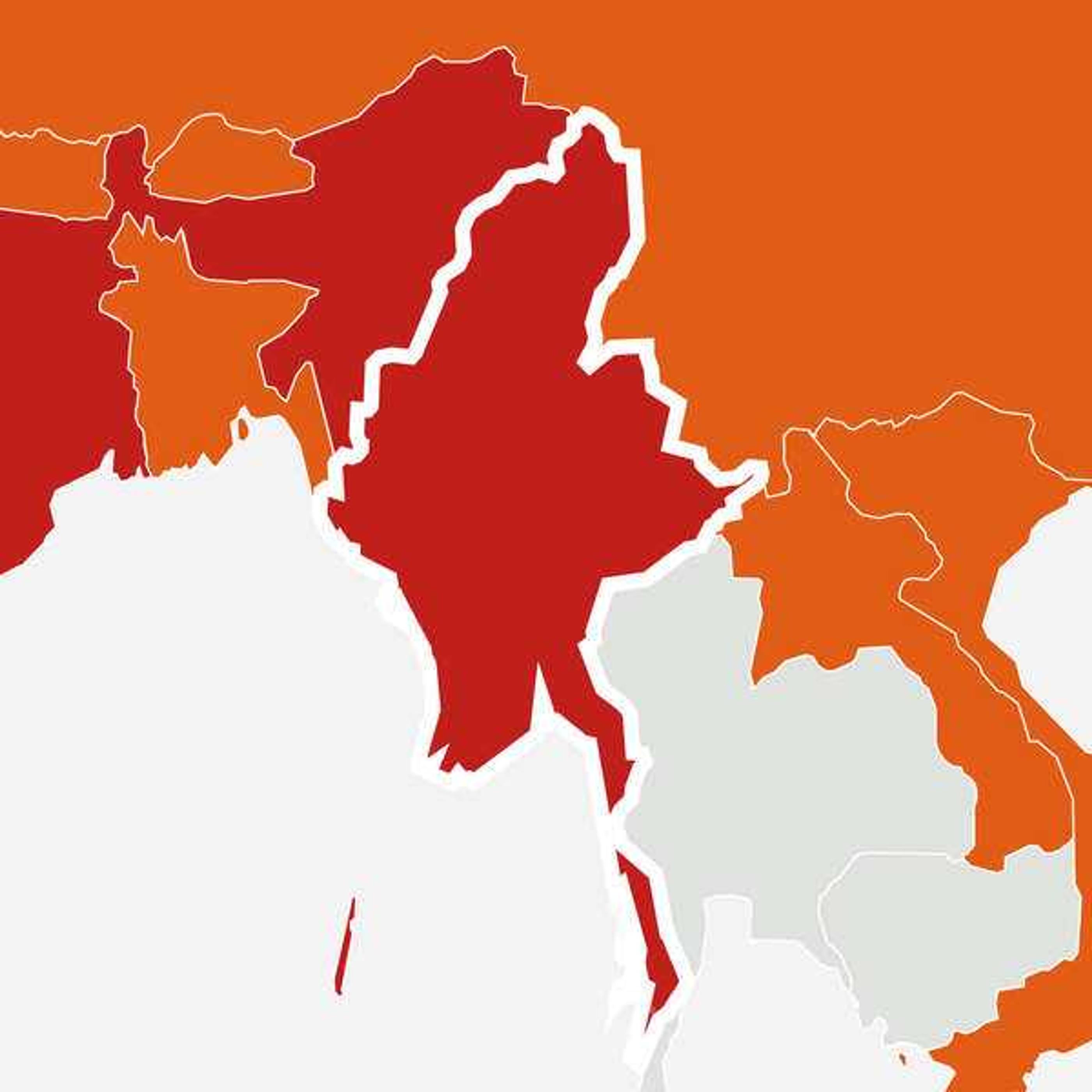 Myanmar Map