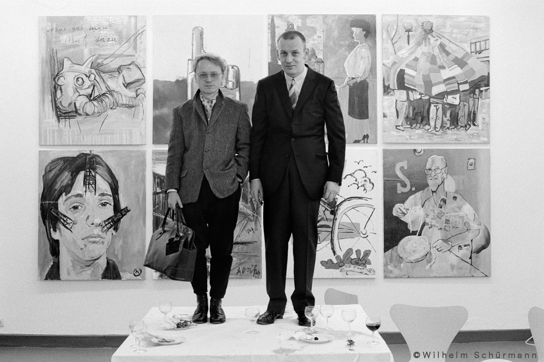 30 Jahre Galerie Bärbel Grässlin fotografiert von Wilhelm Schürmann und Wolfgang Günzel