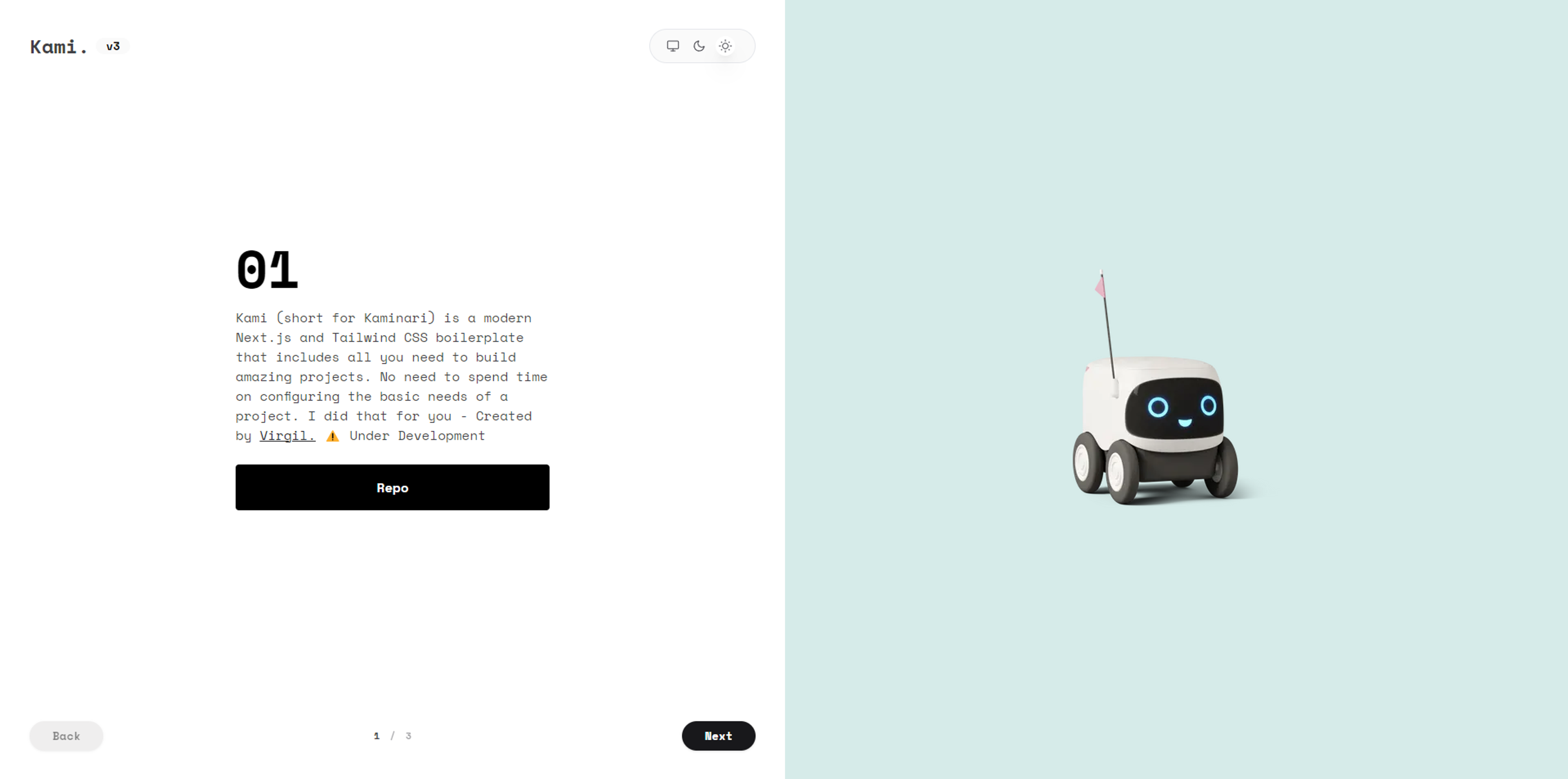 Next.js project starter. Configured with tailwindcss and shadcn-ui
