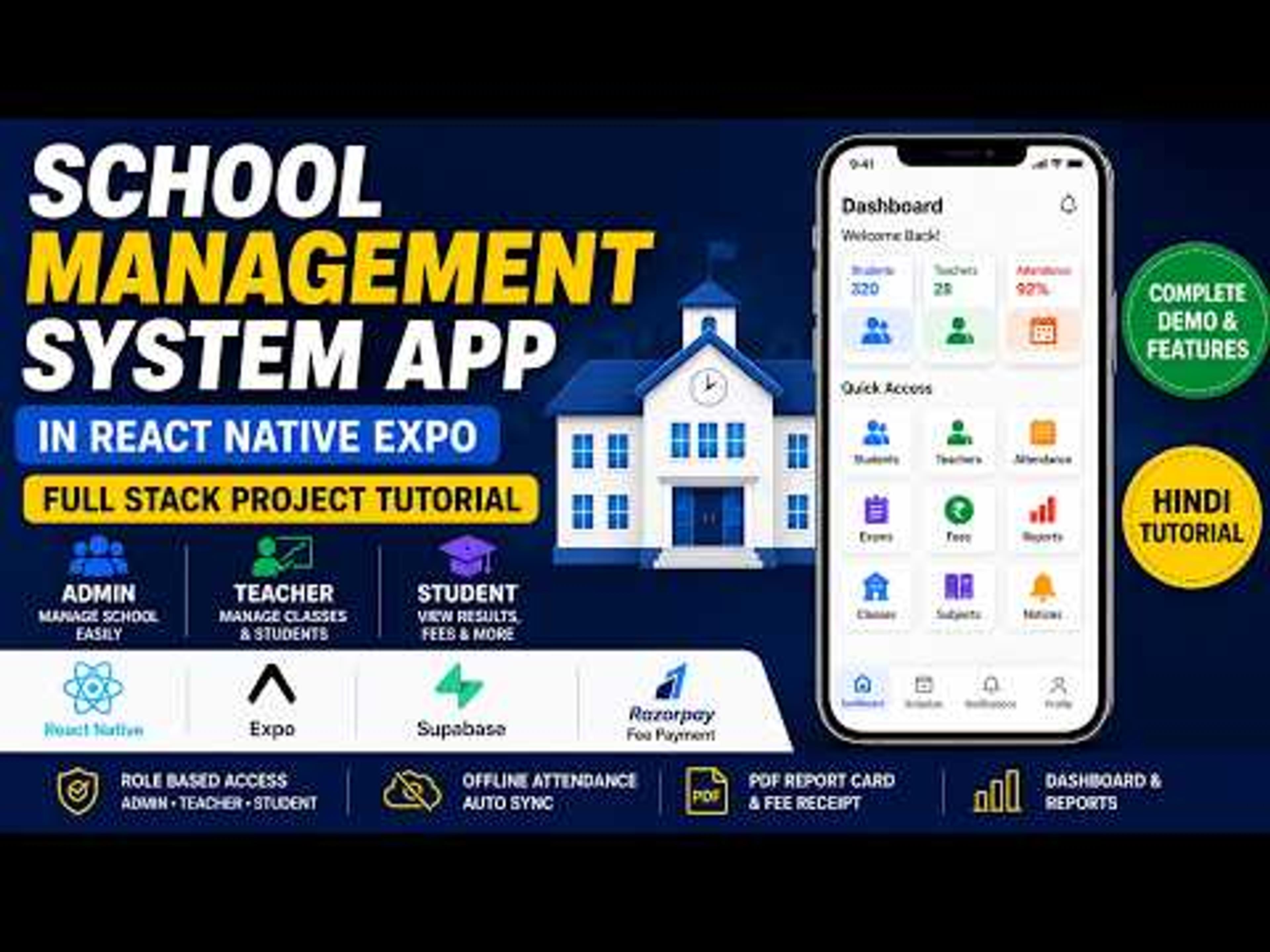 React Native Expo Mobile App Development Tutorial