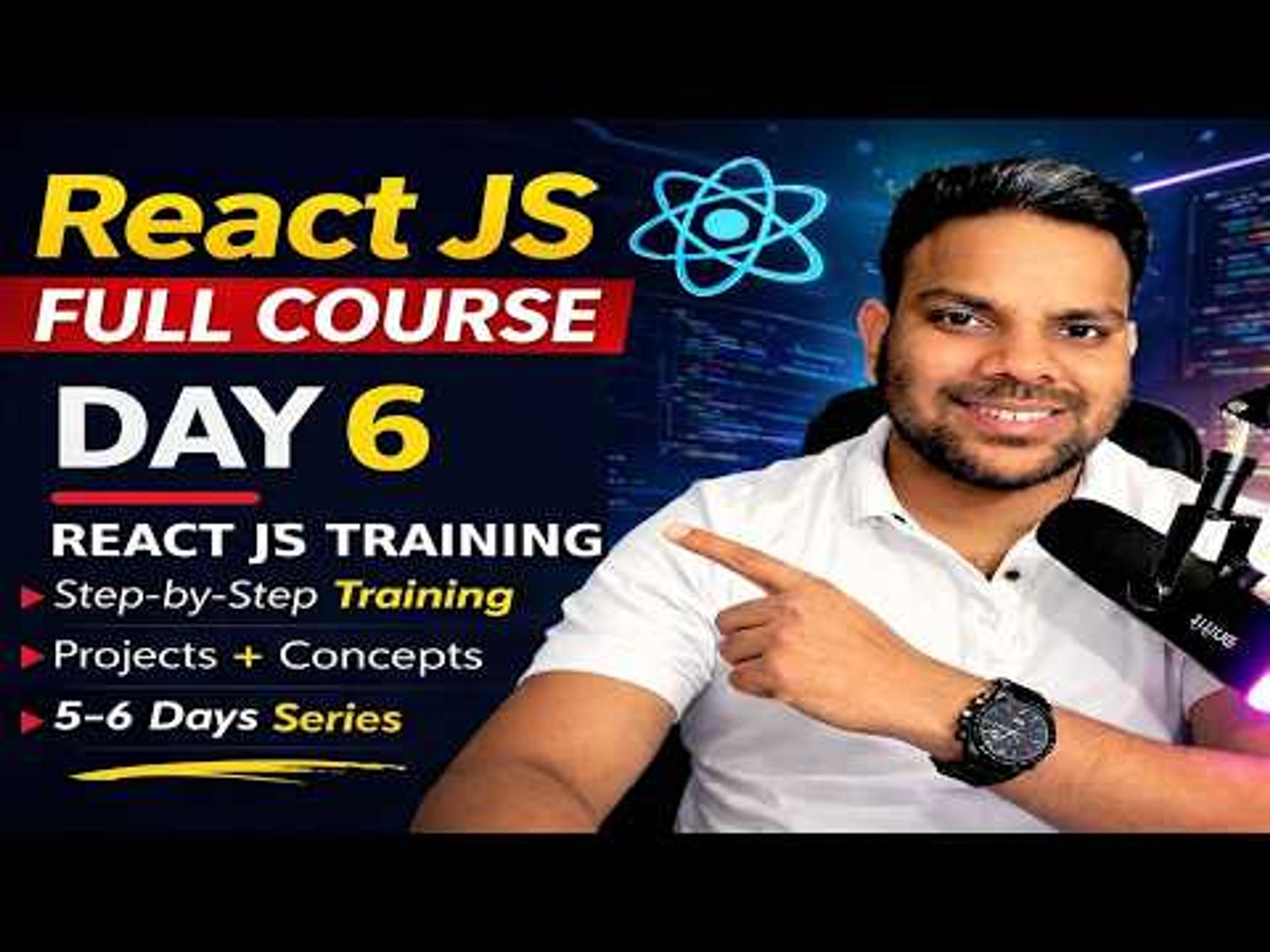 React JS Complete Training | Beginner to Advanced | CodeWithPrashant