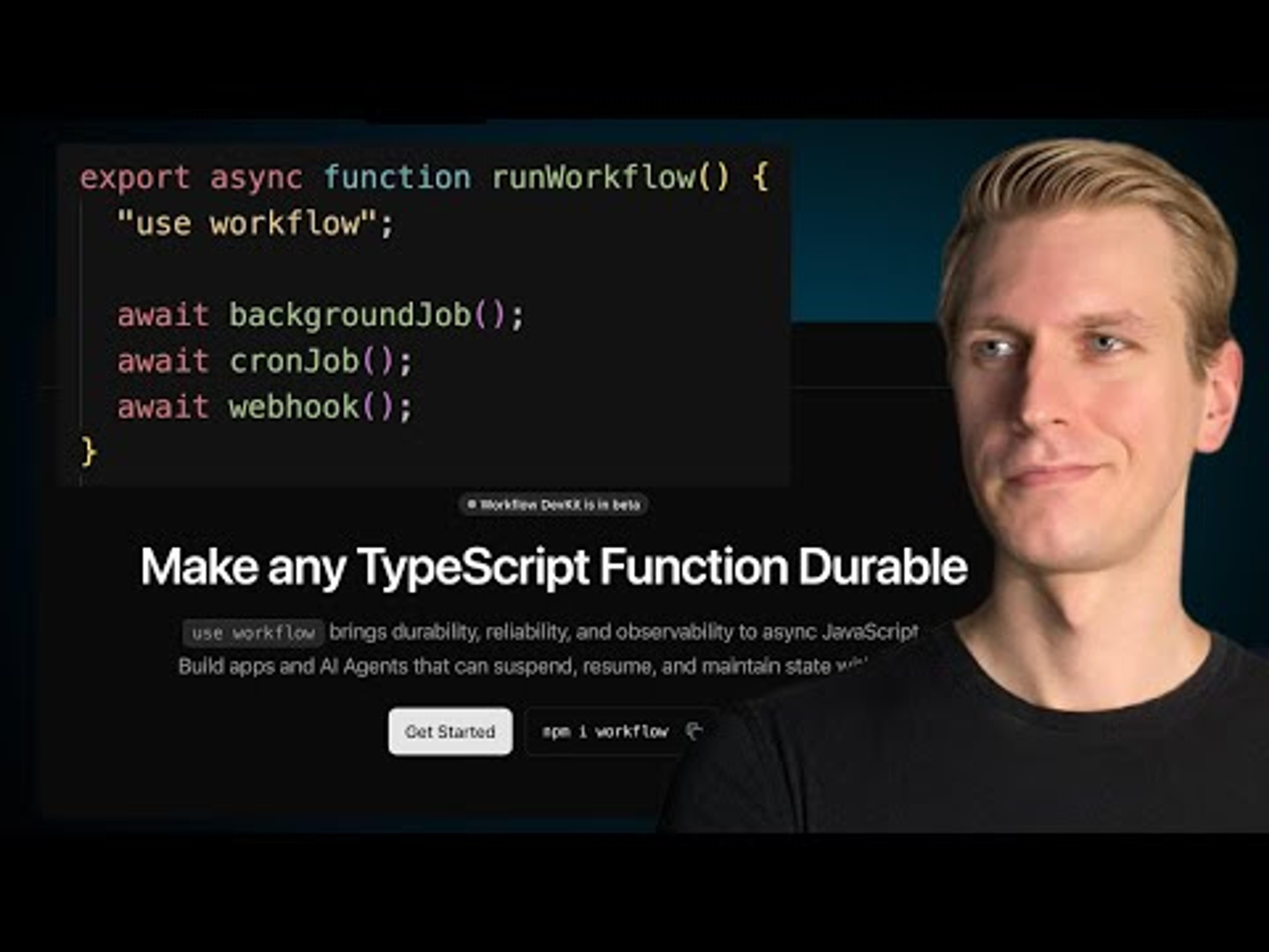 NEW "use workflow" for Next.js CHANGES everything (Workflow DevKit)