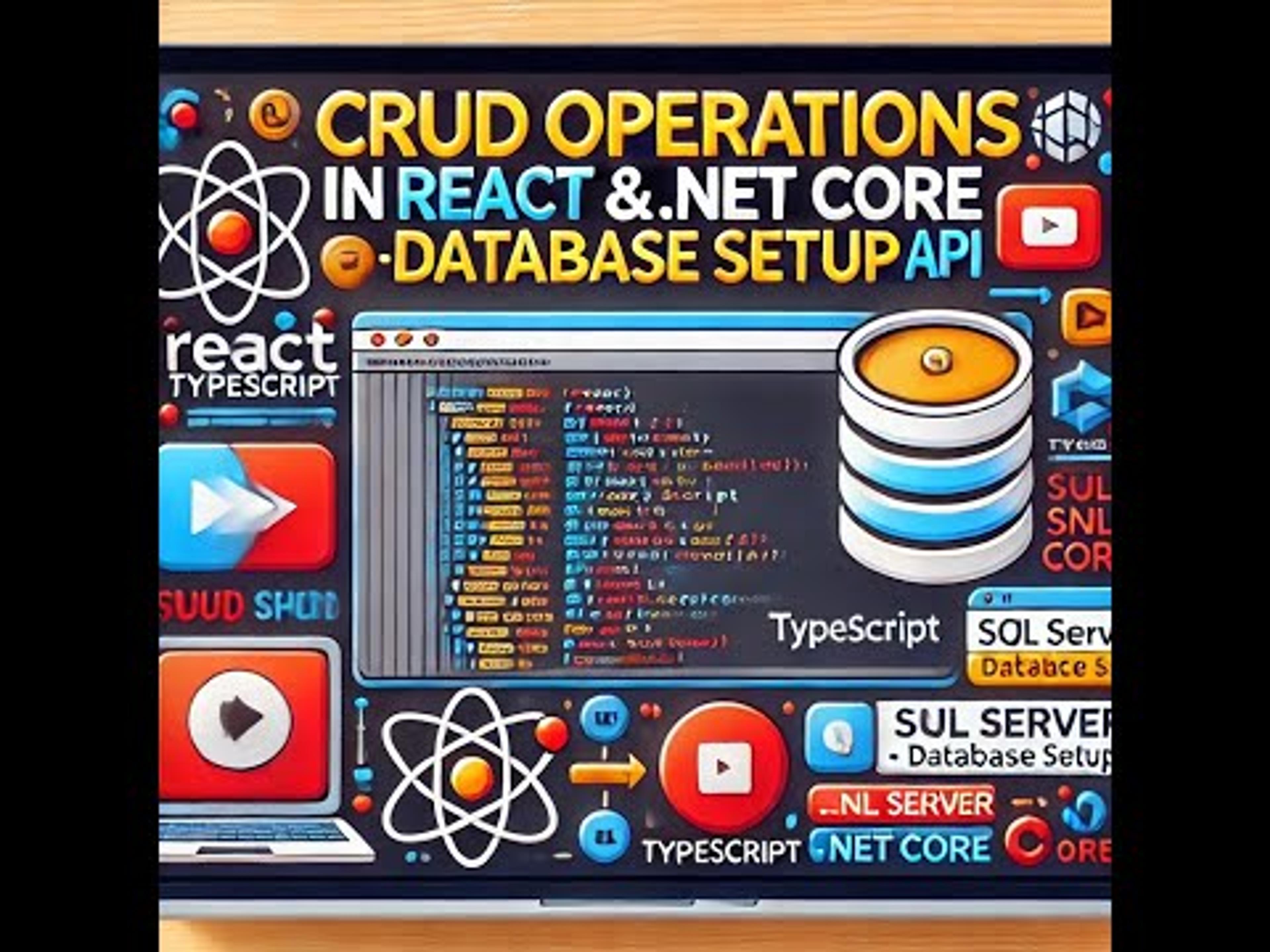 CRUD Operations in React TypeScript & .NET Core API