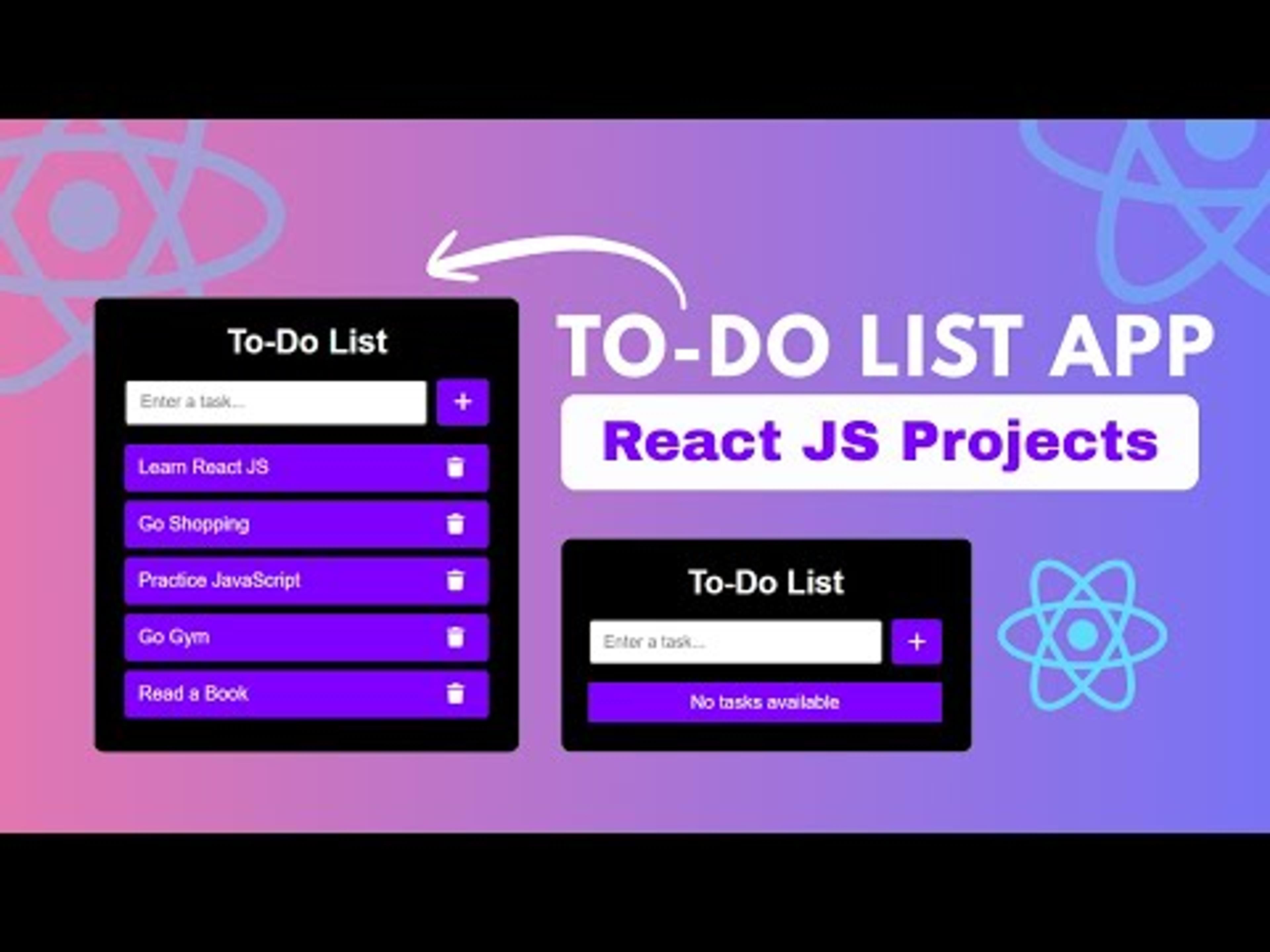 React Projects | React JS Tutorial