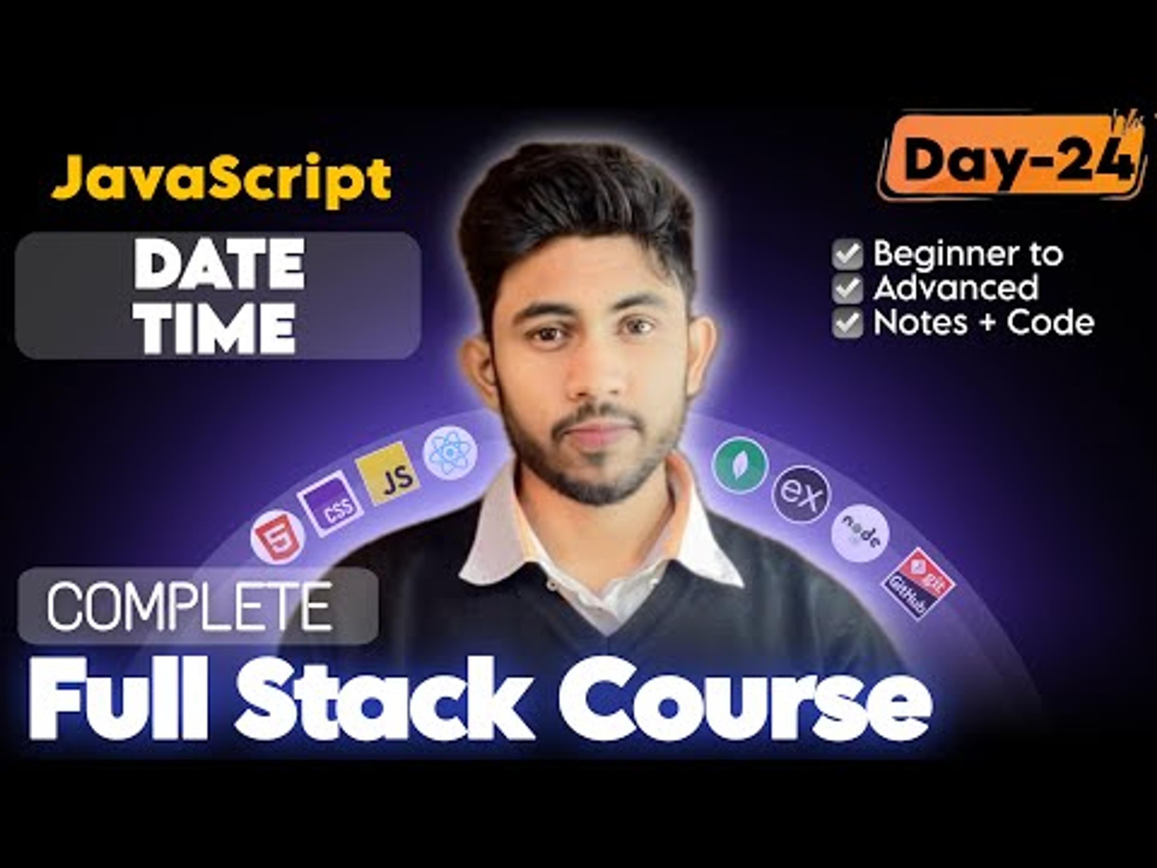 JavaScript Full Course Tutorial | Beginner to Advanced