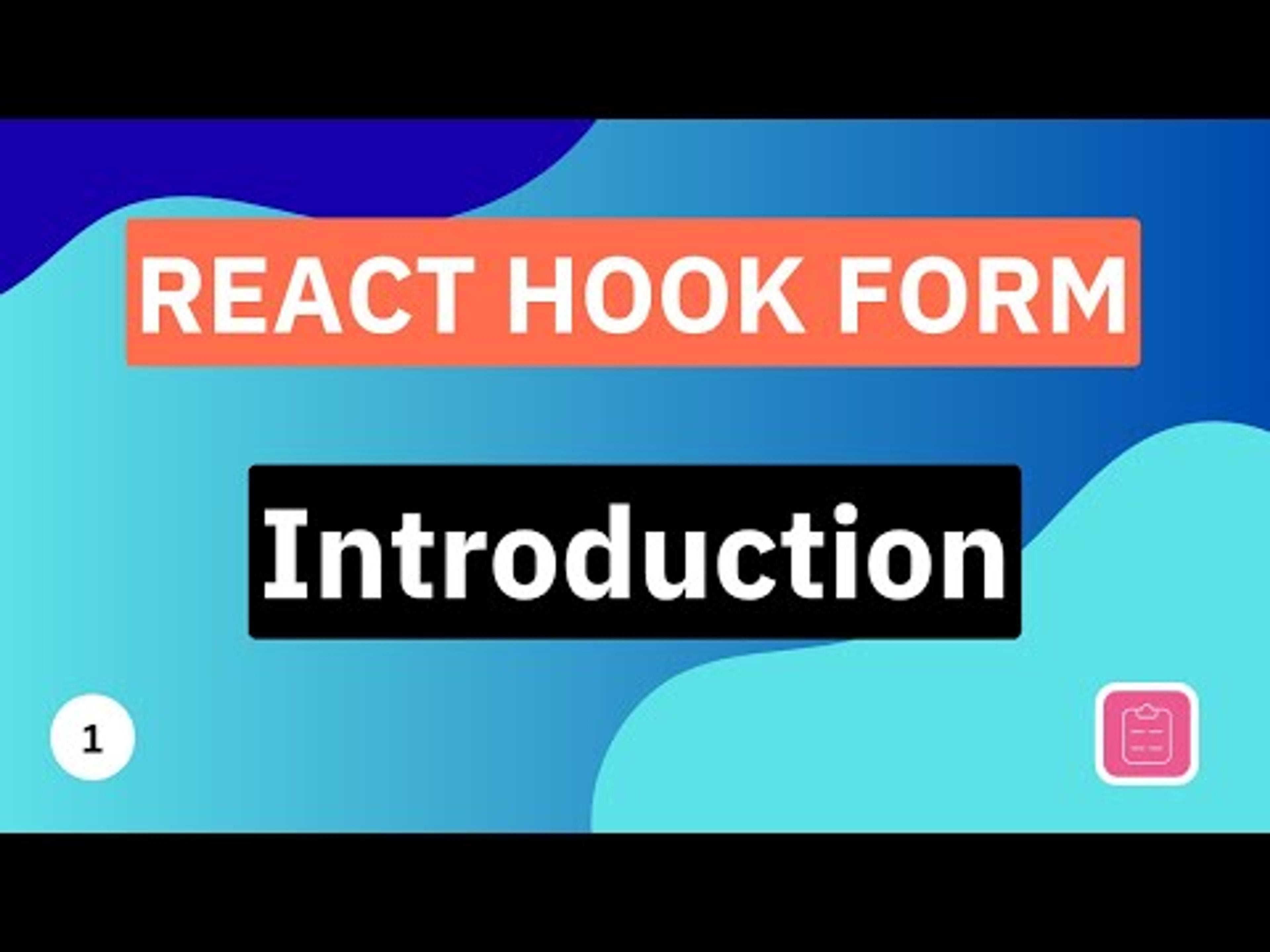 React Hook Form Tutorial